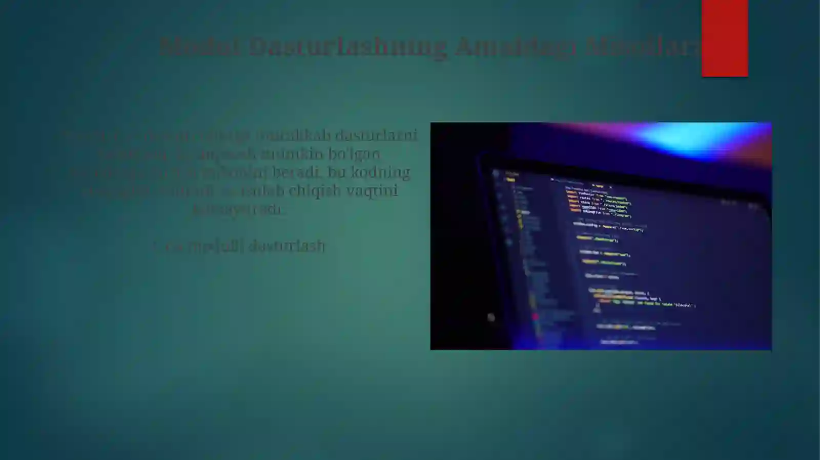 C# va boshqa tillarda (Pascal, C++) modulli dasturlash 4