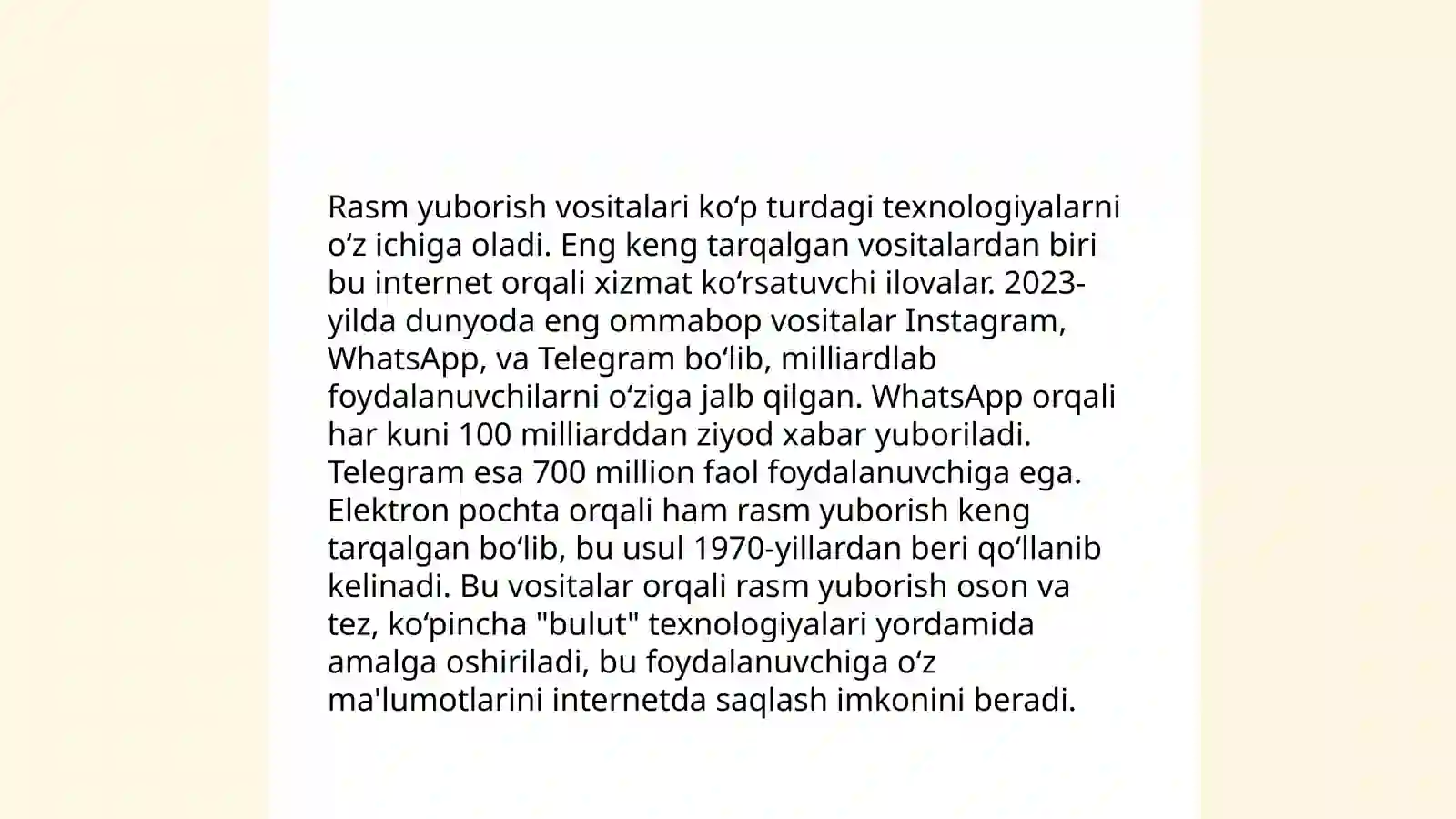 Rasm yuborishning tarixi 4