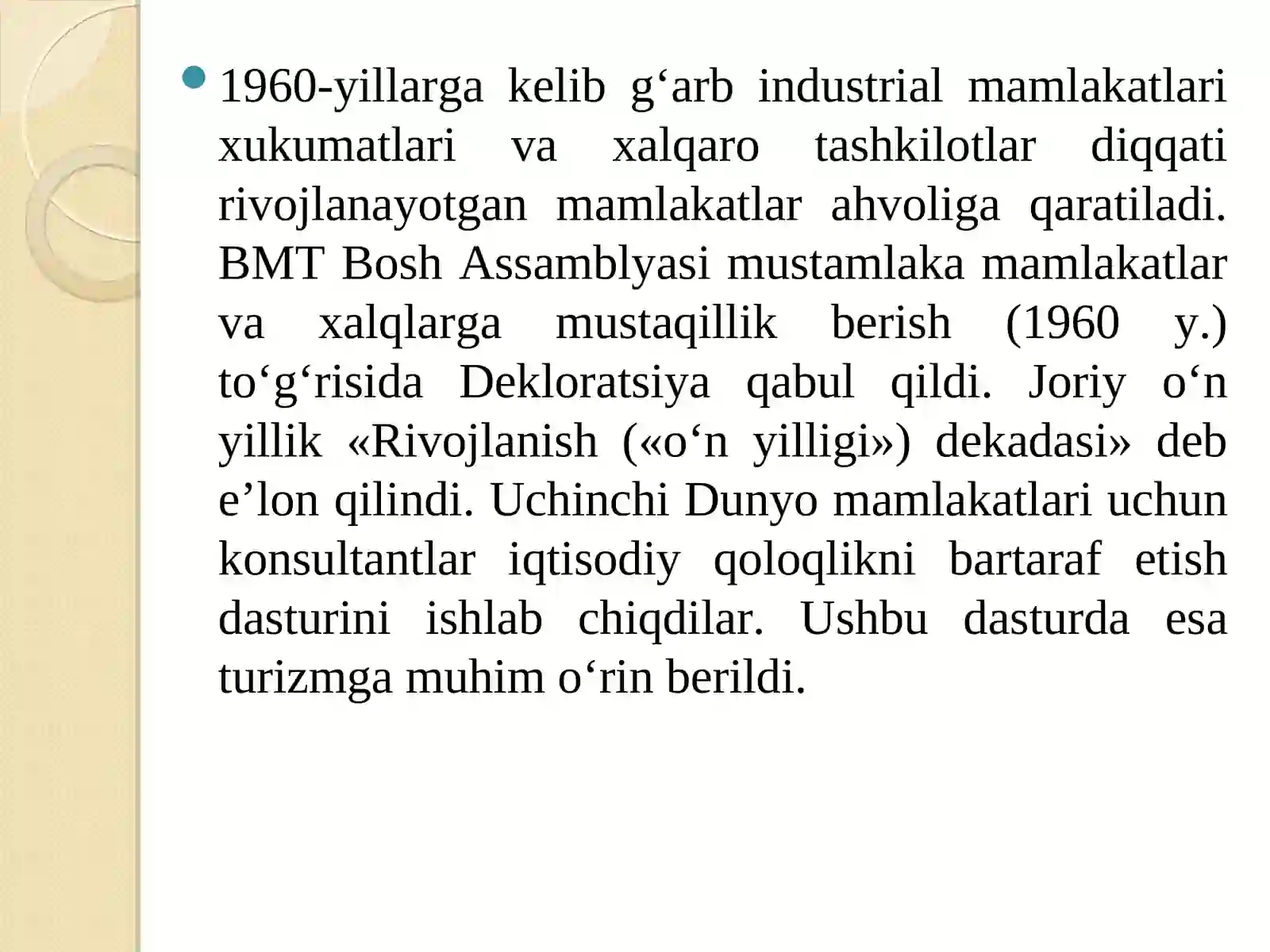 Xalqaro turizm statistikasi 4