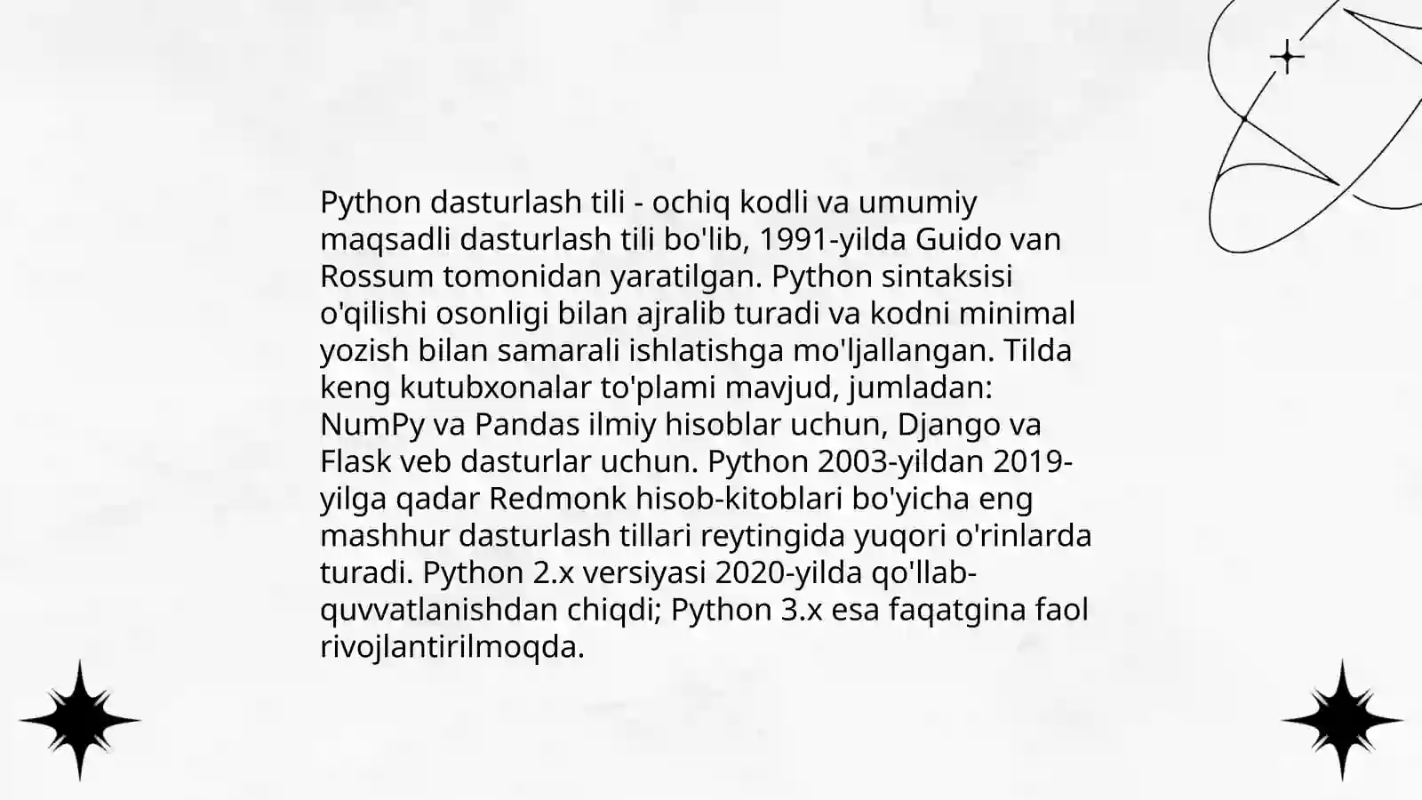 Zamonaviy dasturlash tillari 4