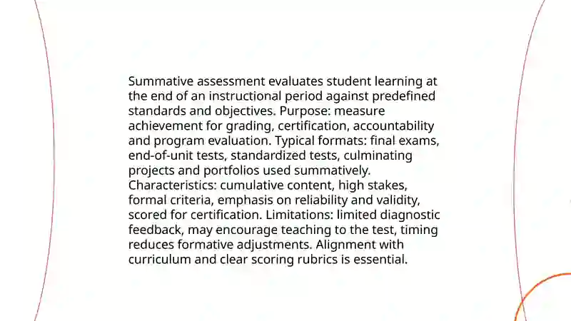 Assessment types and principles 4
