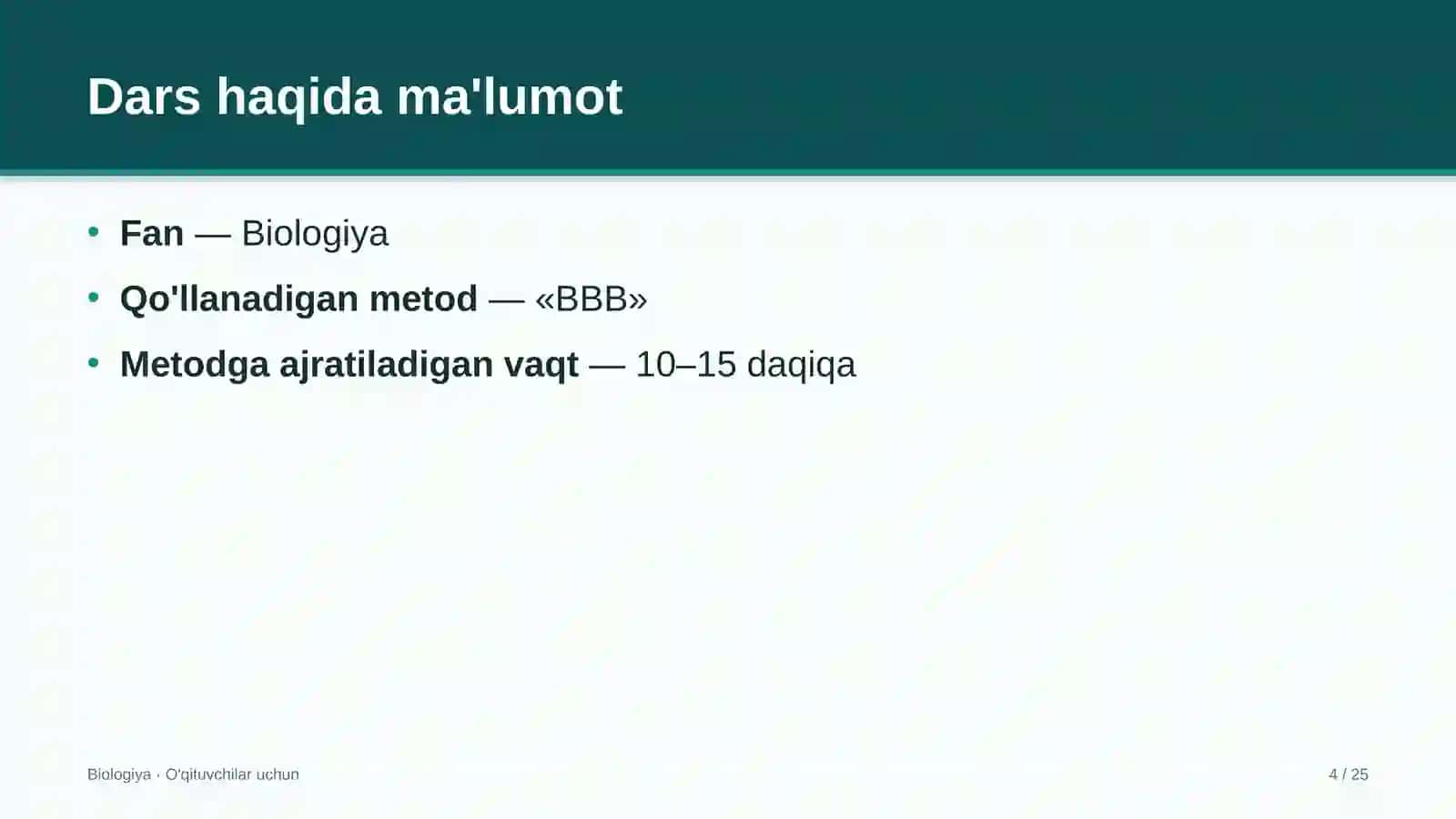 biologiya darslarida bbb metodidan foydalanish 8637 4