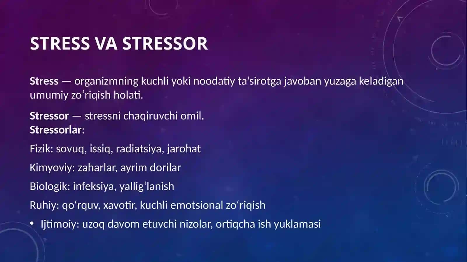 Umumiy adaptatsion sindrom 4