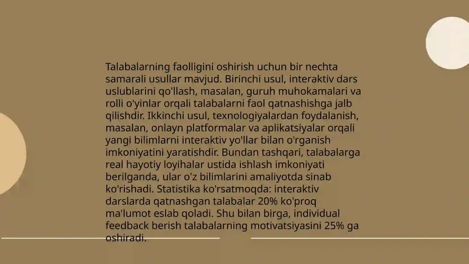 Interfaol ta'limning nazariy asoslari 4