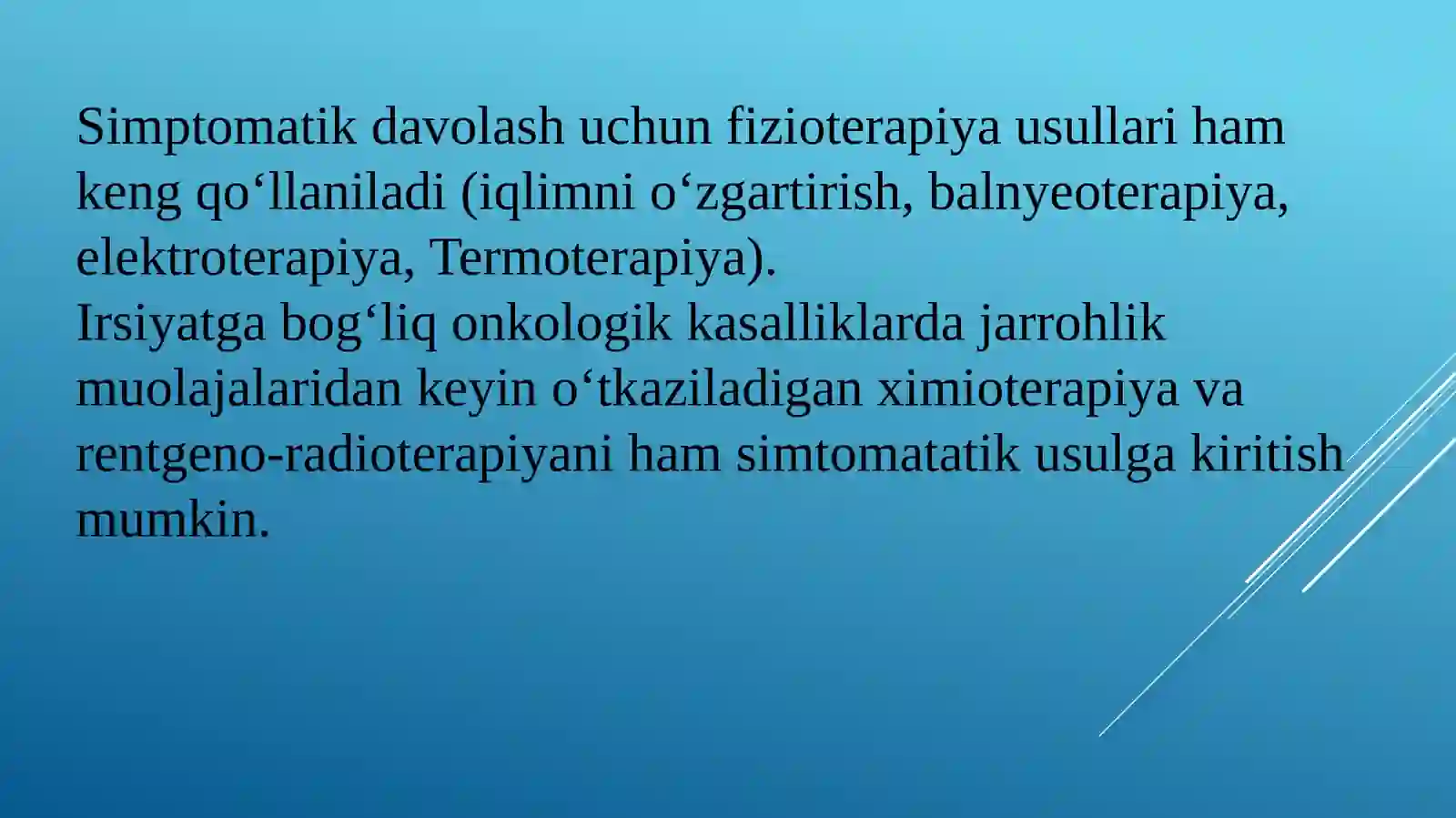 IRSIY KASALLIKLARNI DAVOLASH 4