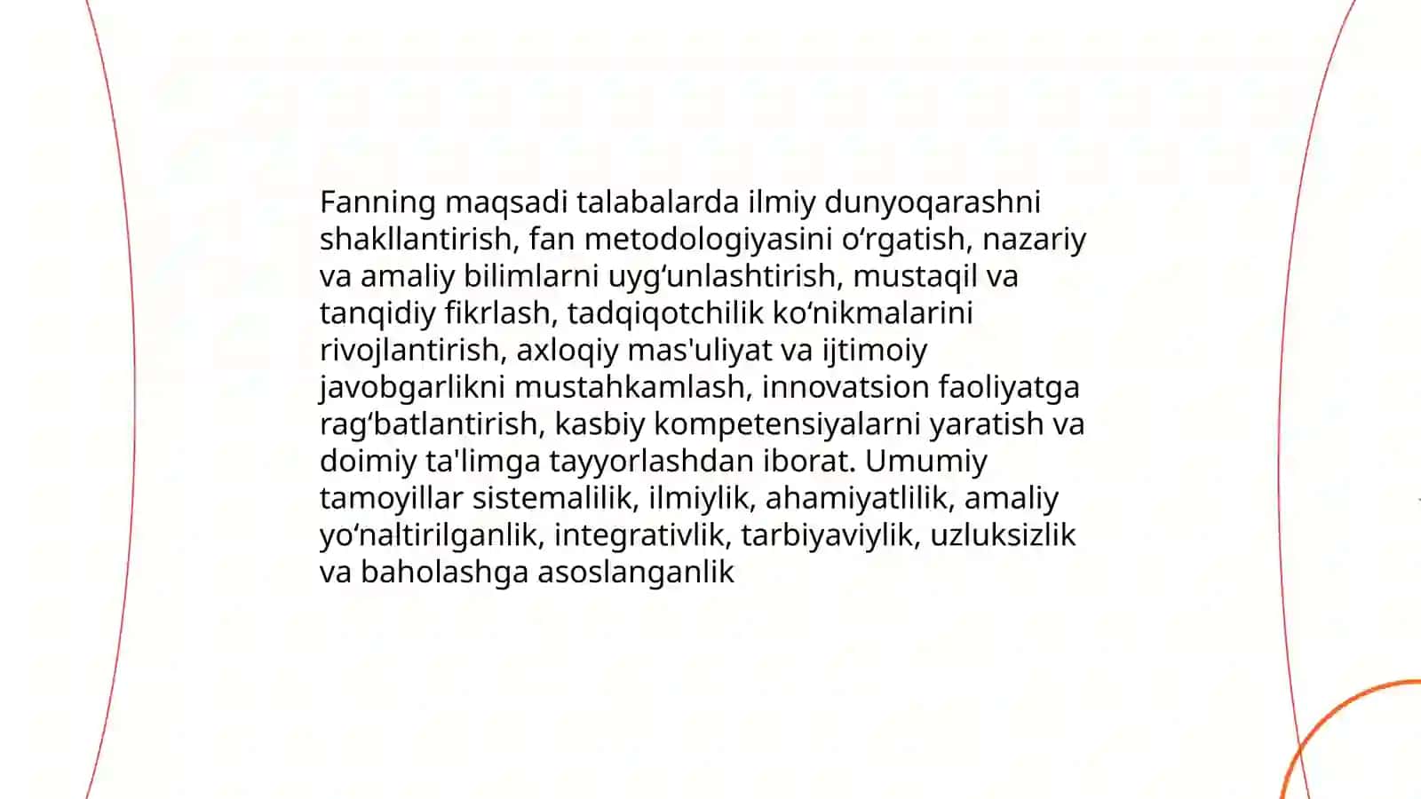 Kirish.Fanning maqsadi,vazifalari bo'limlari.Rivojlanish tarixi 4