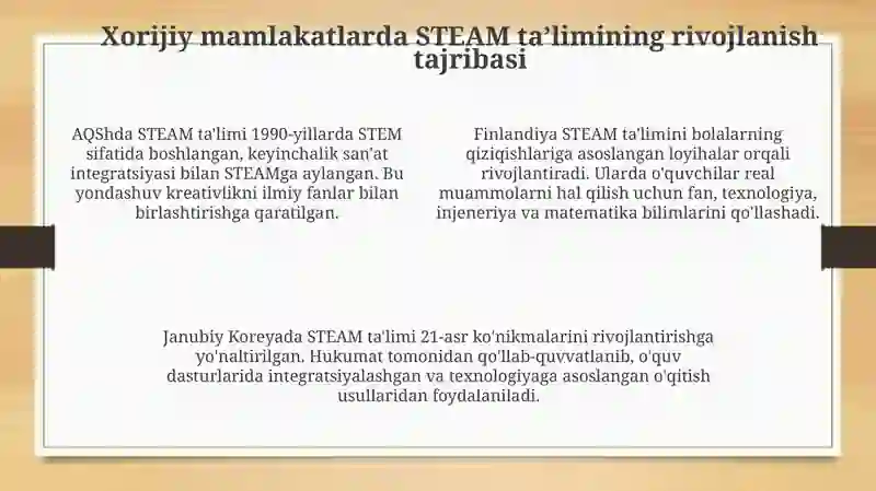 STEAM Ta'limi 4