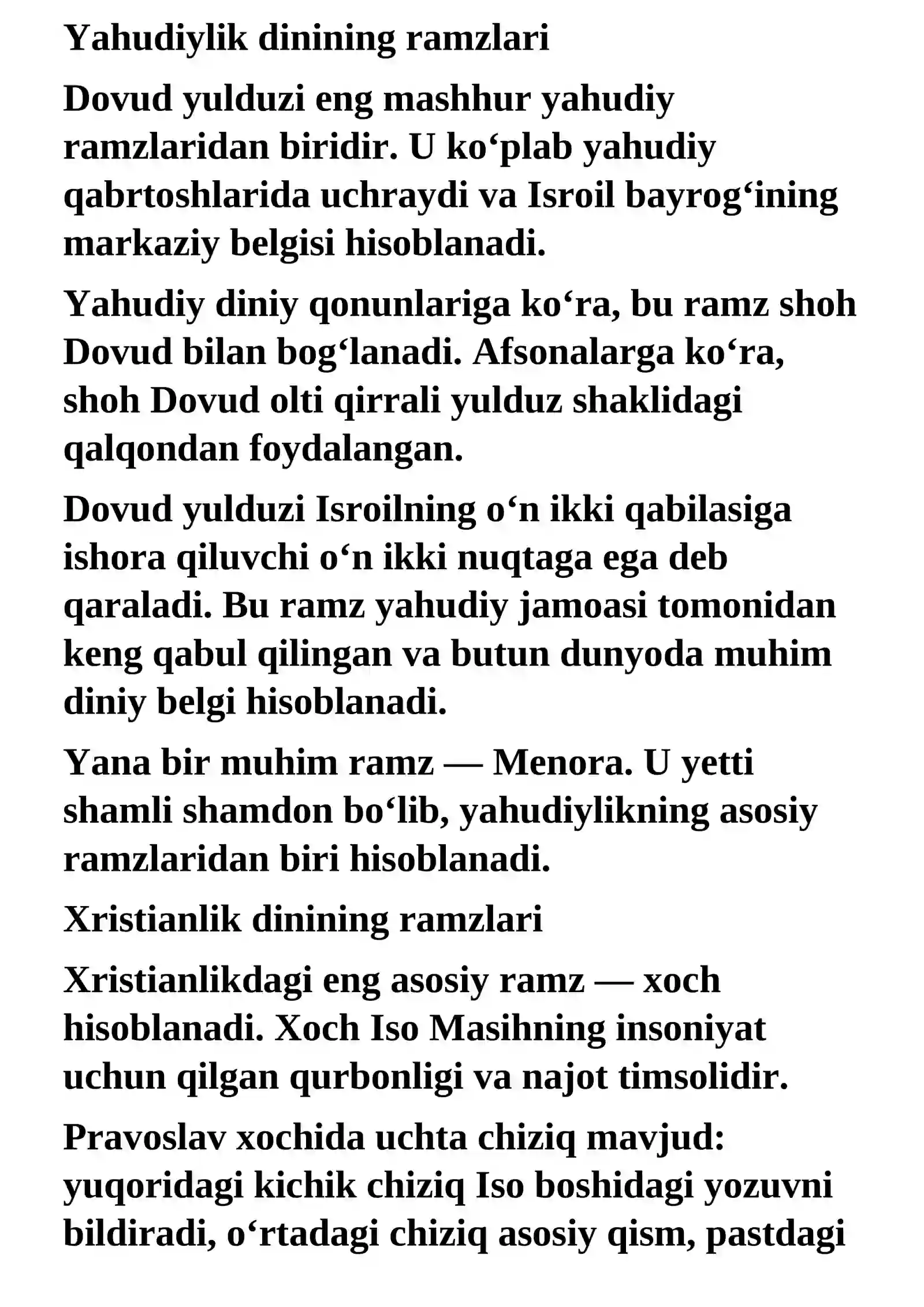 Diniy ramzlar va ularning zamonaviy talqinlari 4