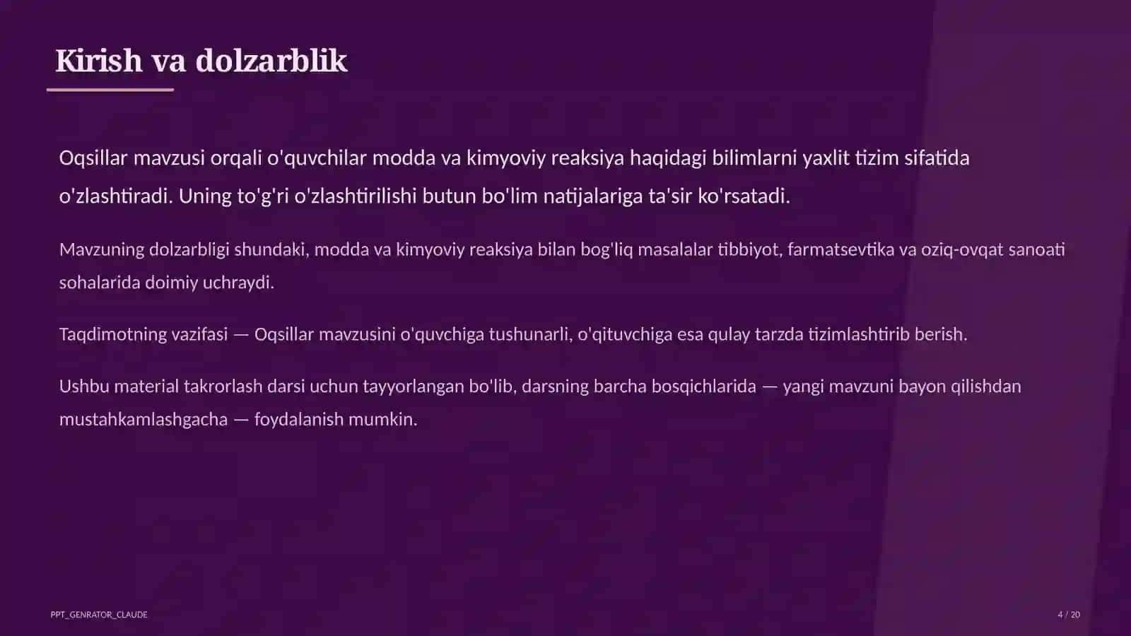 Oqsillar (11-sinf) 4
