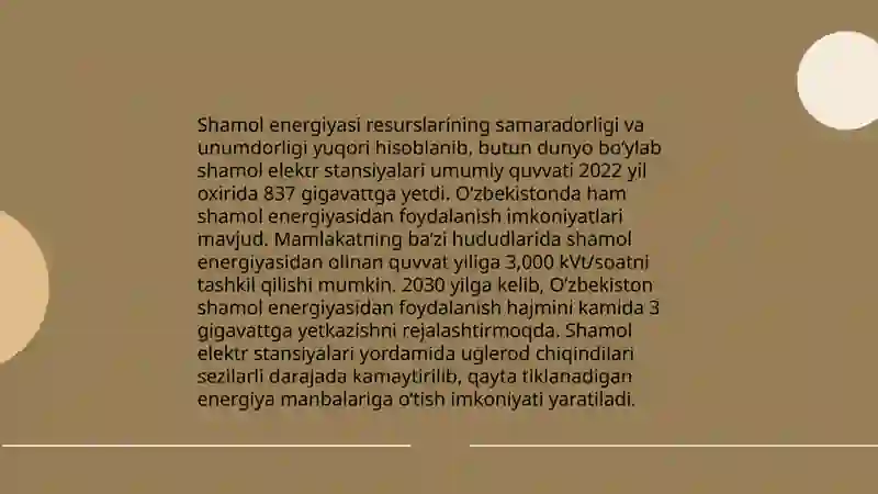 Jahonda energiya zahiralari va rivojlanish istiqbollari 4