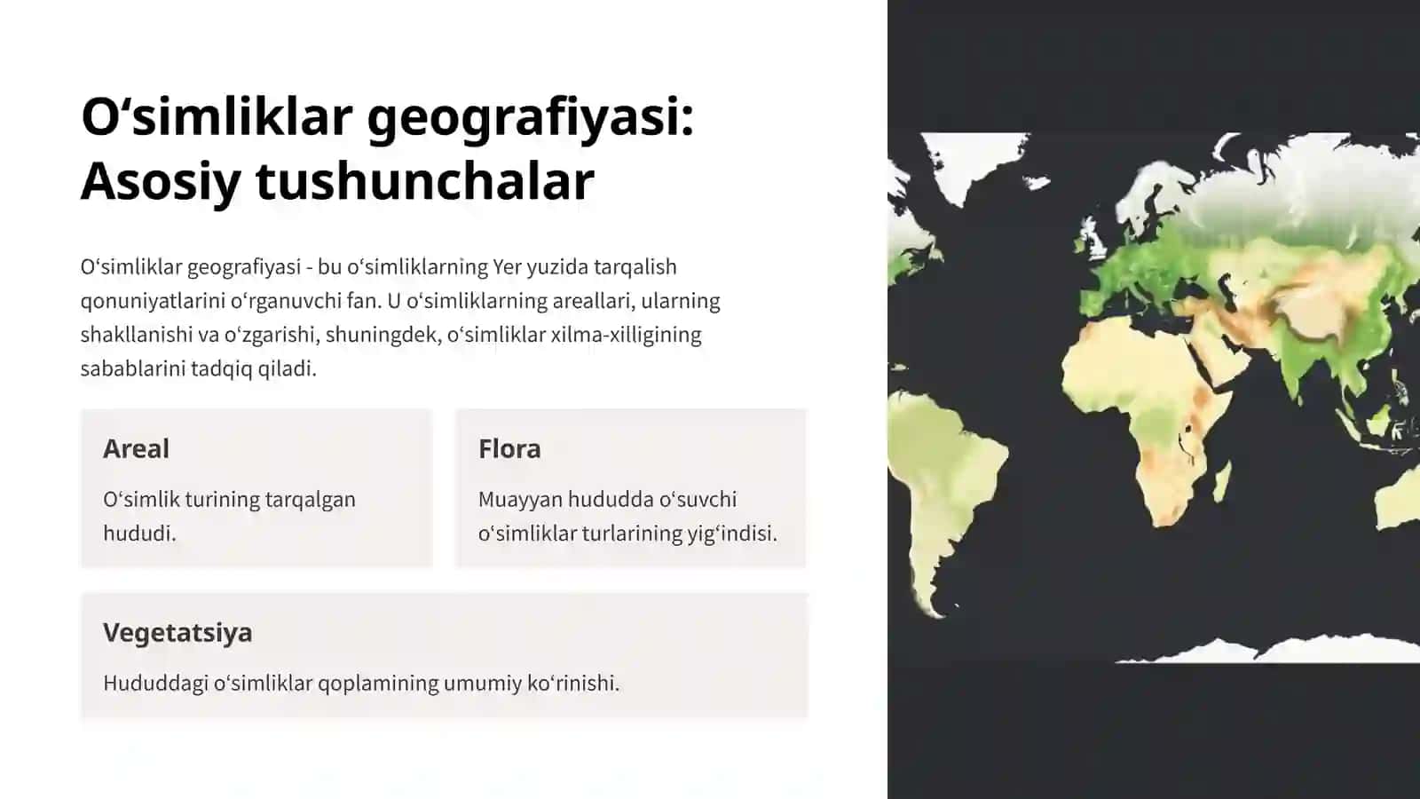 Oʻsimliklar geografiyasi va geobotanikasi 4