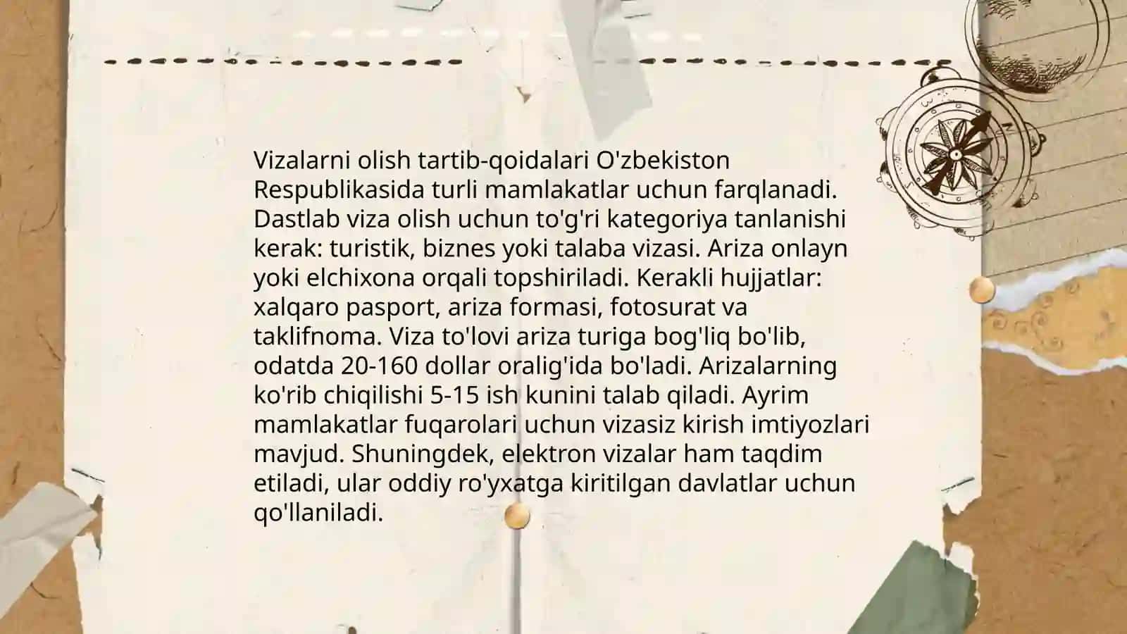 Sayyohlik vizalari va xalqaro munosabatlar 4