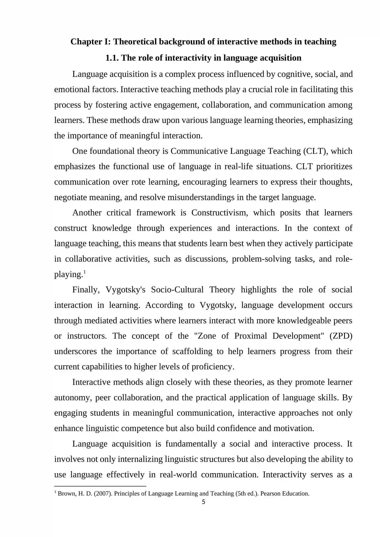 INTERACTIVE METHODS OF TEACHING FOREIGN LANGUAGES 4