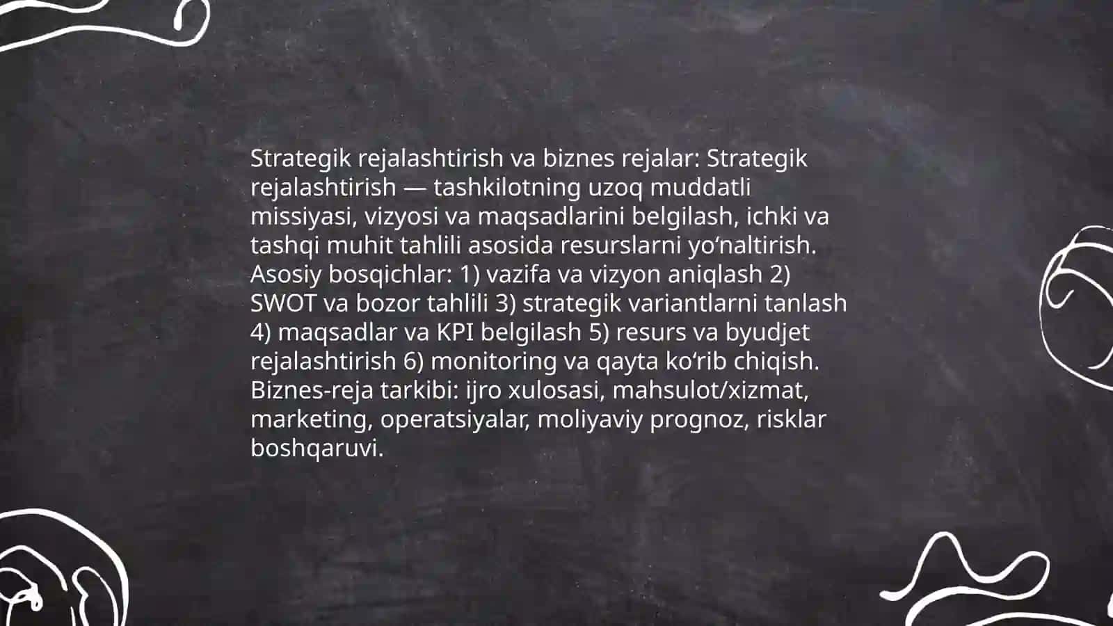 Biznesni boshqarish asoslari faniga kirish va umumiy malumotlar 4
