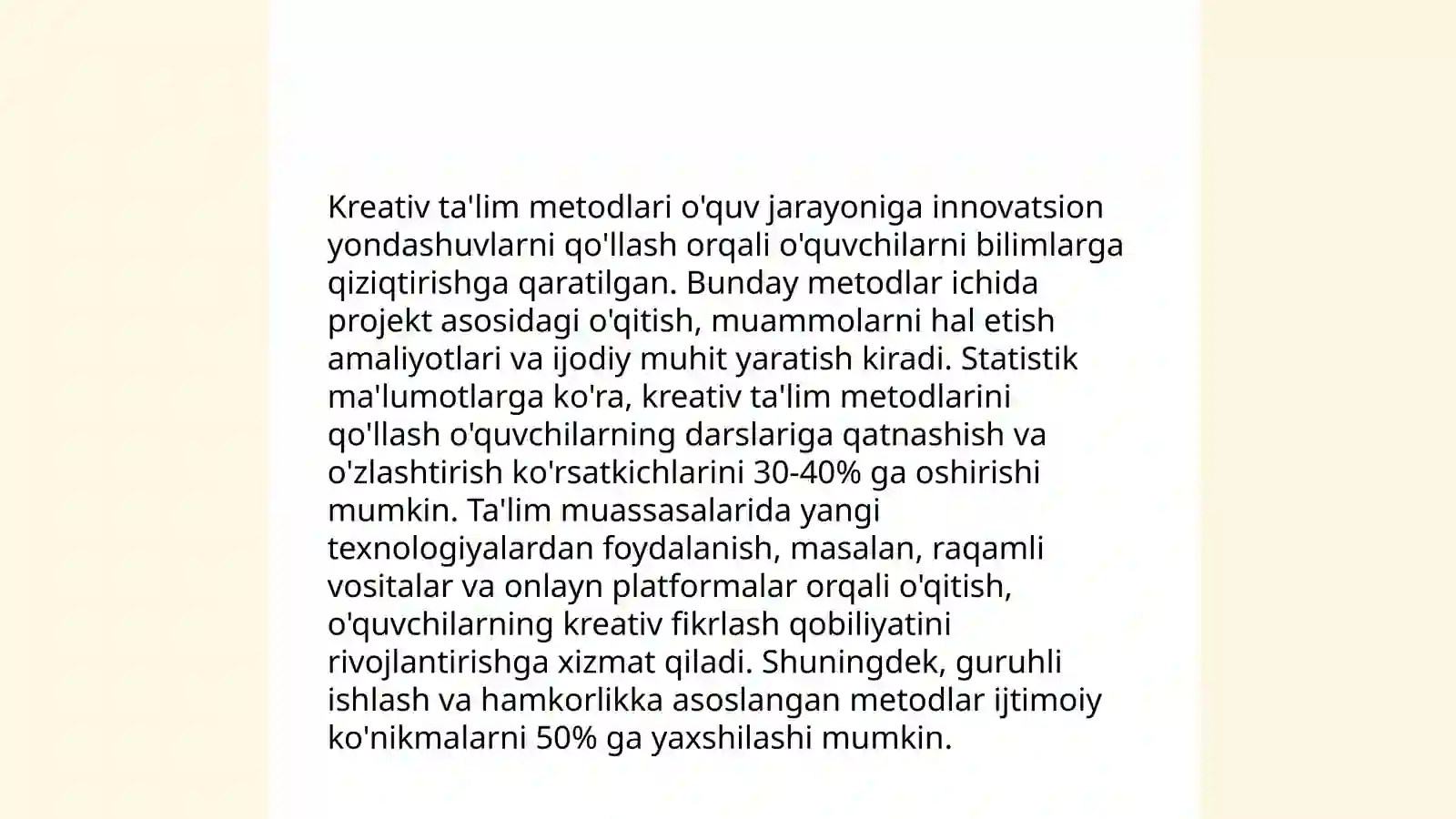 Interfaol ta'lim usullari 4