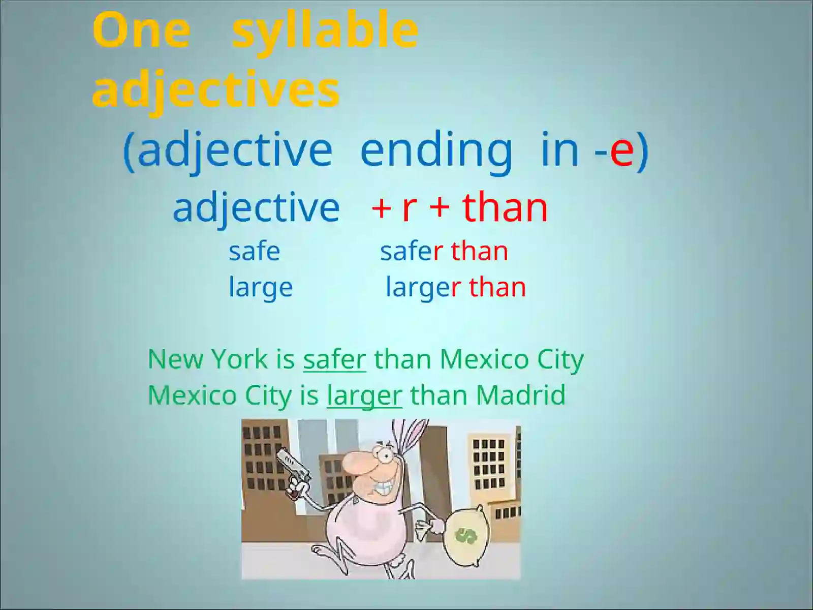 COMPARATIVES 4
