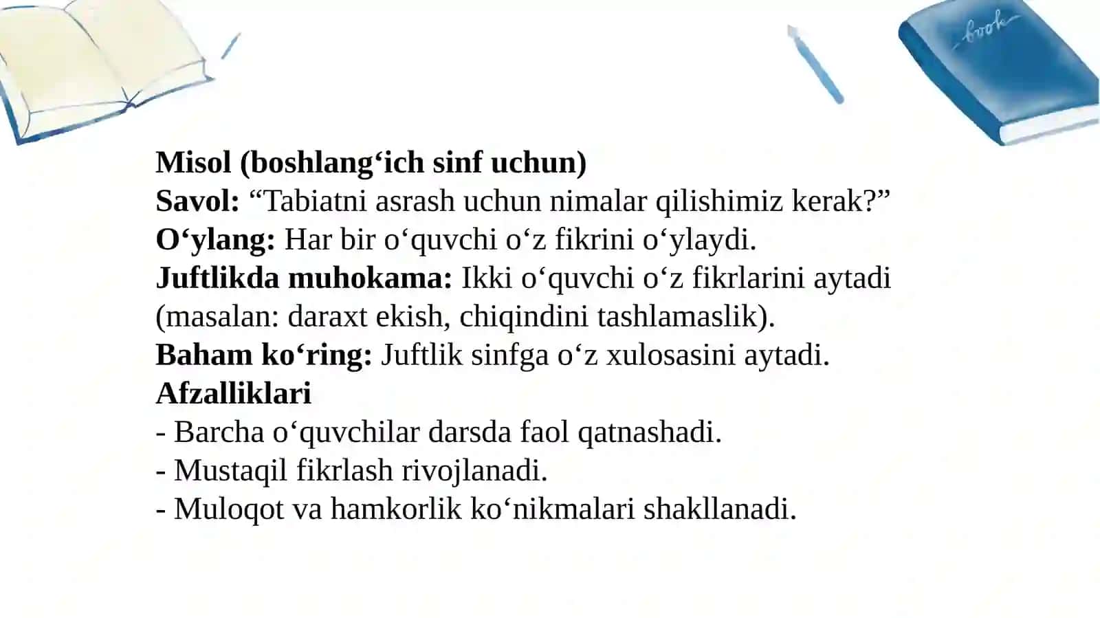Ta'lim metodlari 4