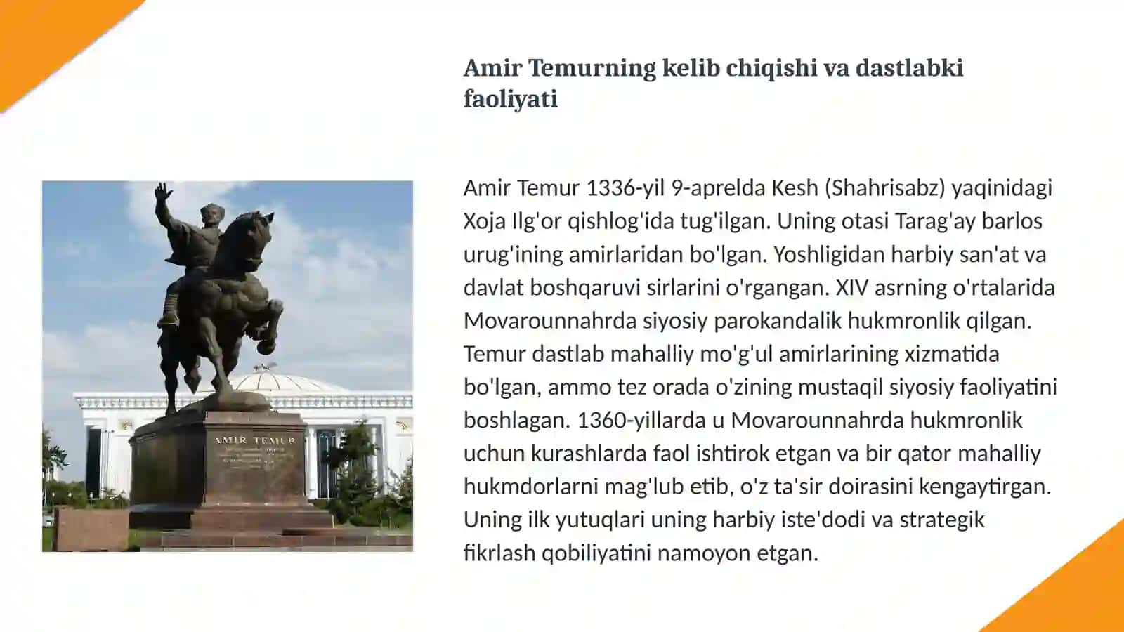 Amir Temur: Davlat, Madaniyat va Miras 4