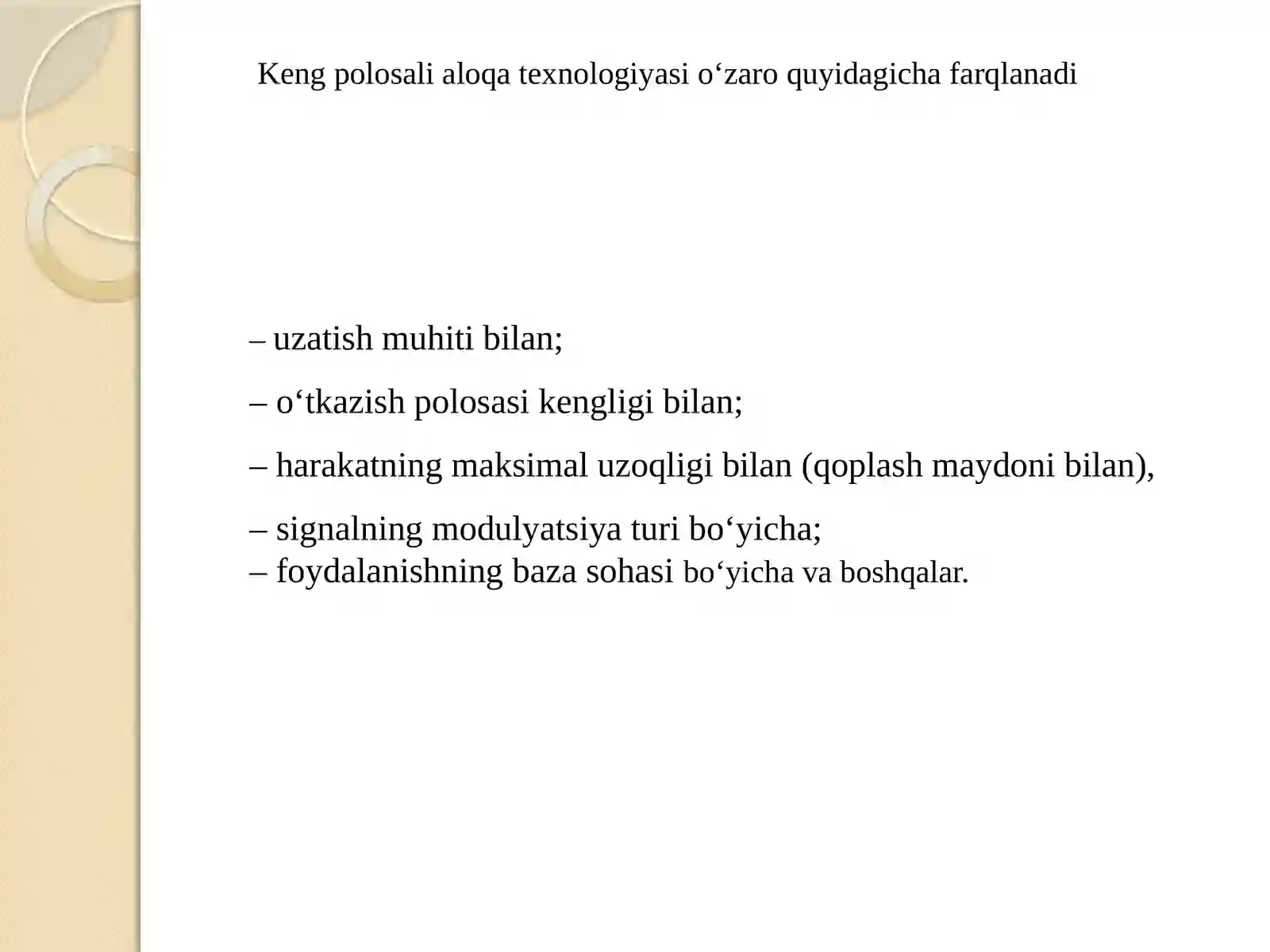 MODULYATSIYA 4
