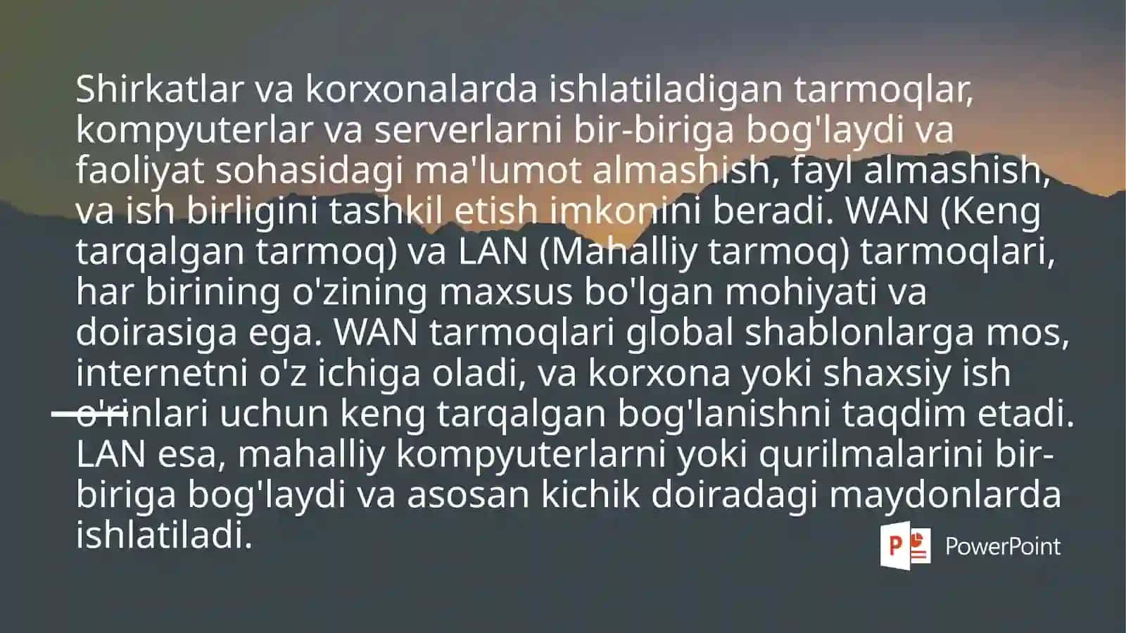 kompyuter tarmoqlari 4