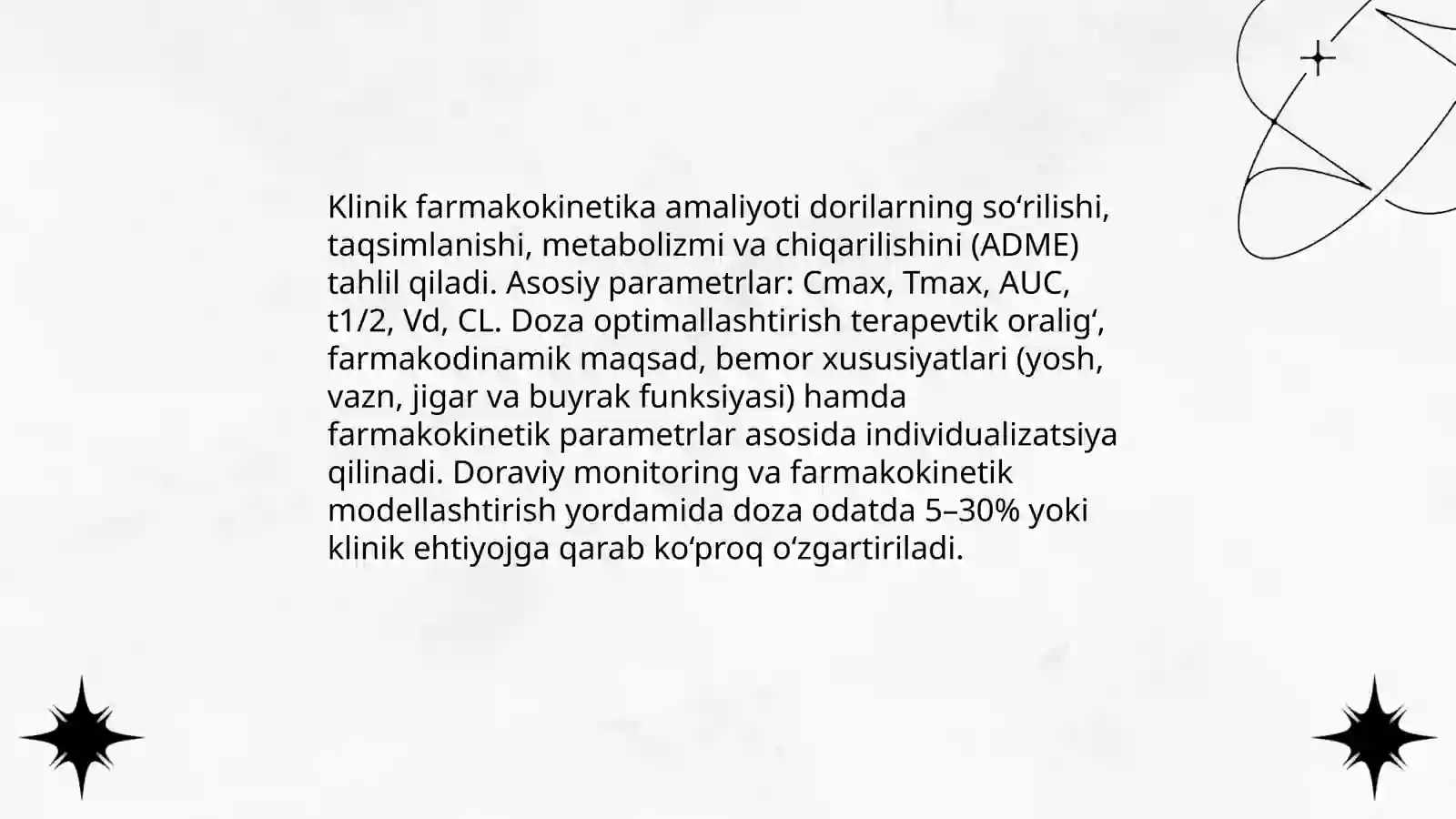 Tibbiyot, biologiya va farmatsiyaning amaliy masalalarini ochib berish 4