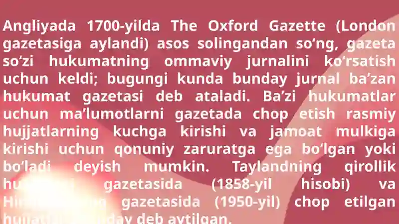 Gazetalar tarixi 4