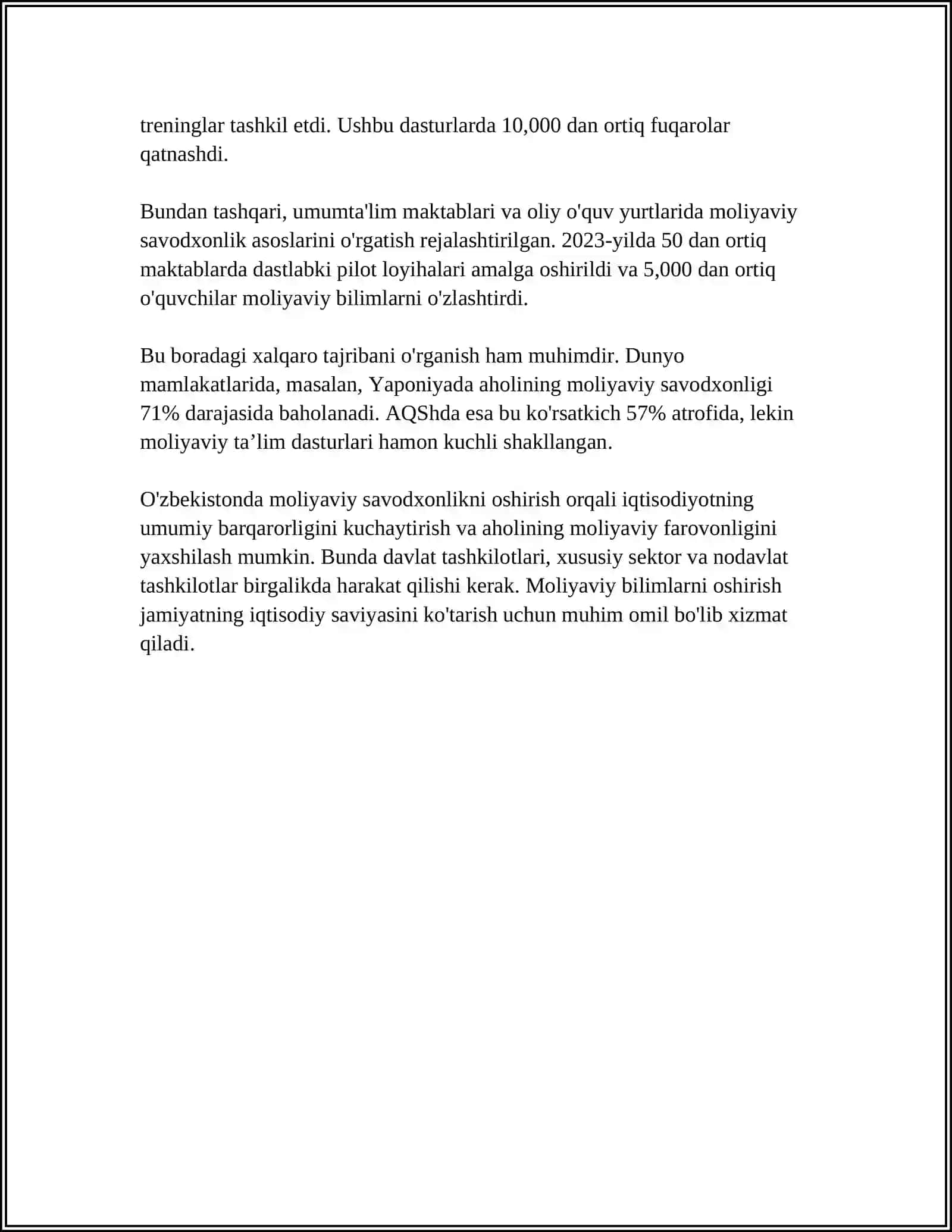SAVDOGARLAR USTOZI YOXUD OMAD KALITI 2 4