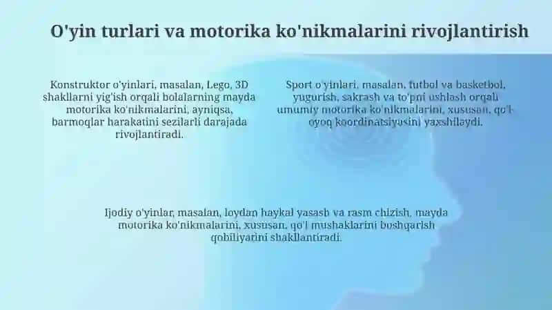 Oʻyin orqali bolalarning jismoniy qobiliyatlarini rivojlantirish 4
