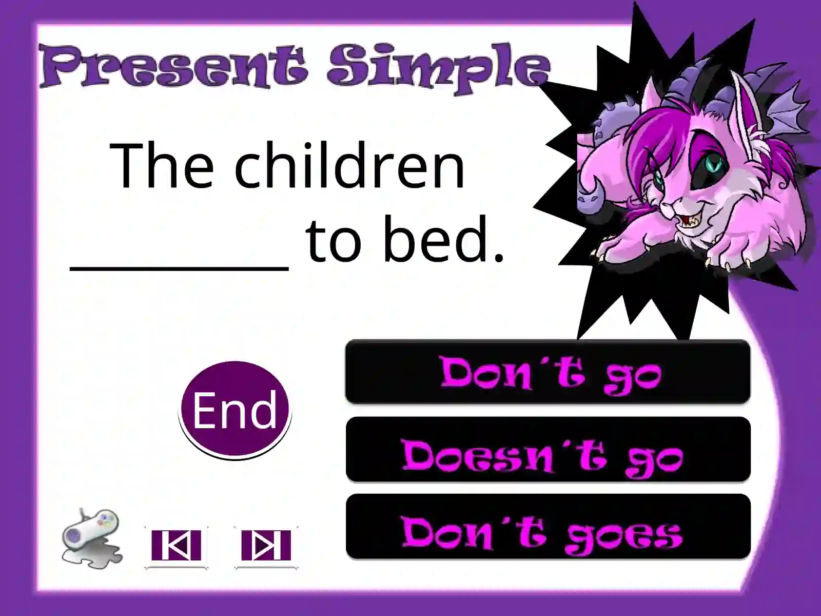 Present simple 4
