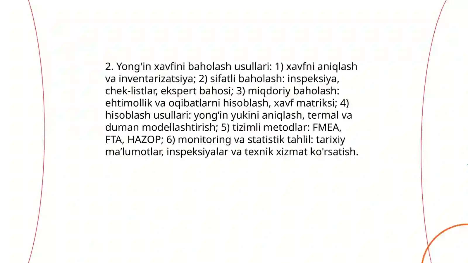 Yong'in xavfsizligi ta'minlash asoslari va chora-tadbirlari 4