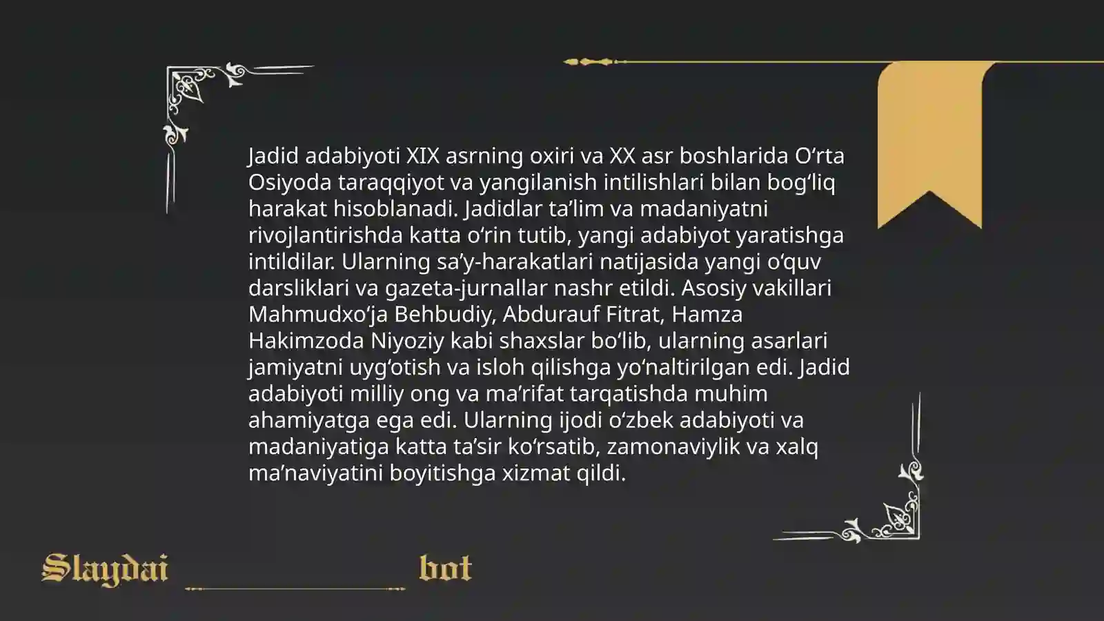 Jadidchilik harakatlari 4