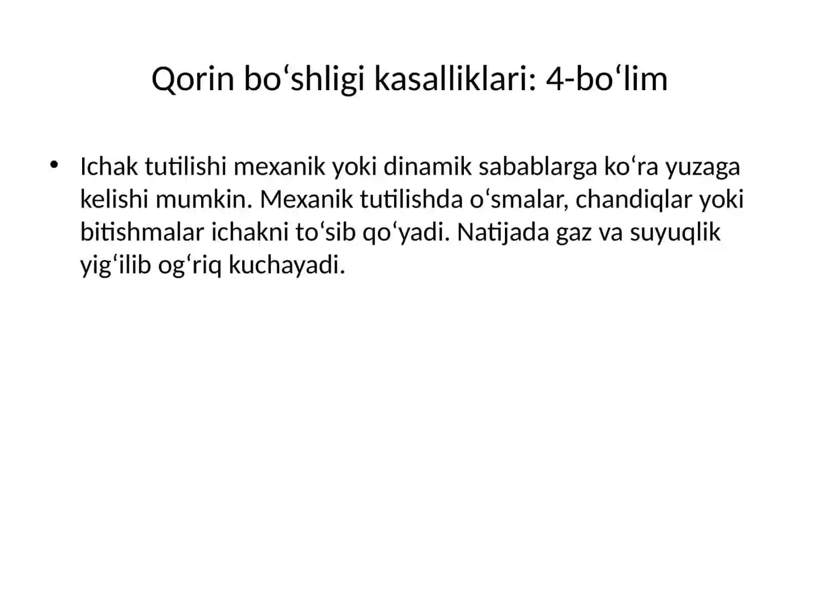 Qorin bo‘shligi kasalliklari 4