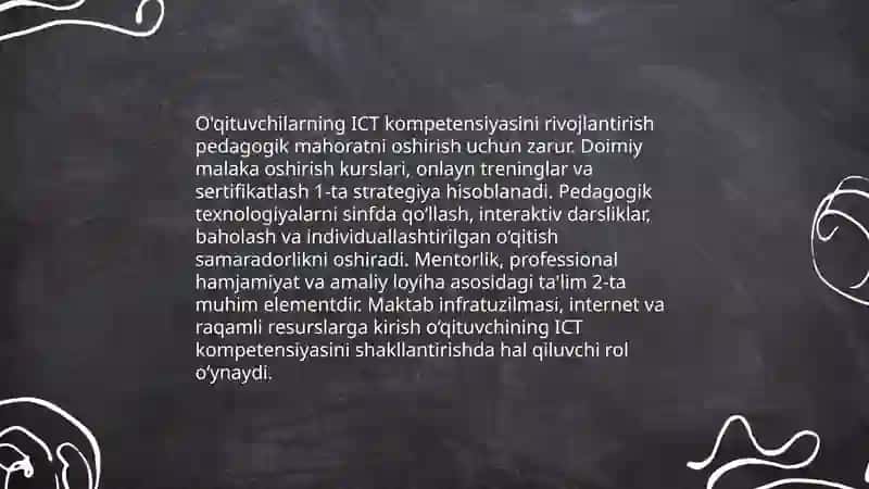 Pedagogik mahoratni shakillanishida axborot kommunikatsiya texnologiyalarning roli 4