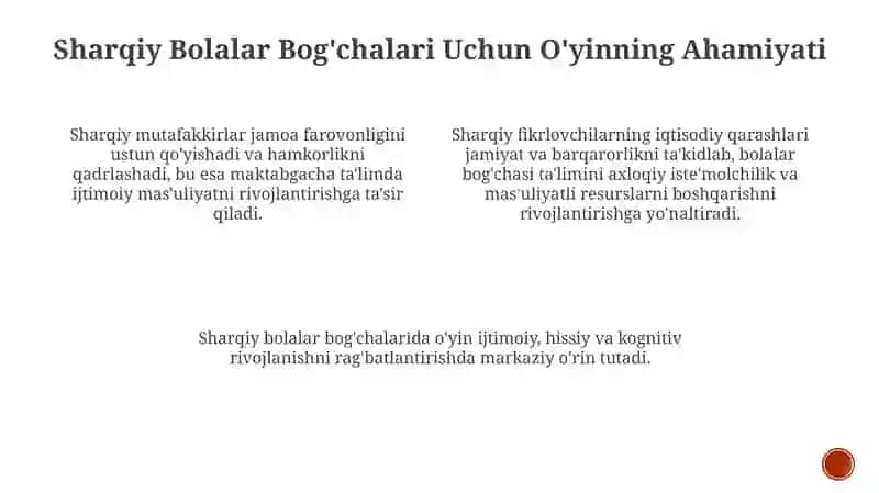Sharq mutafakkirlarining iqtisodiyot haqidagi qarashlari va ularning maktabgacha yoshdagi bolalar tarbiyasida tutgan oʻrni 4