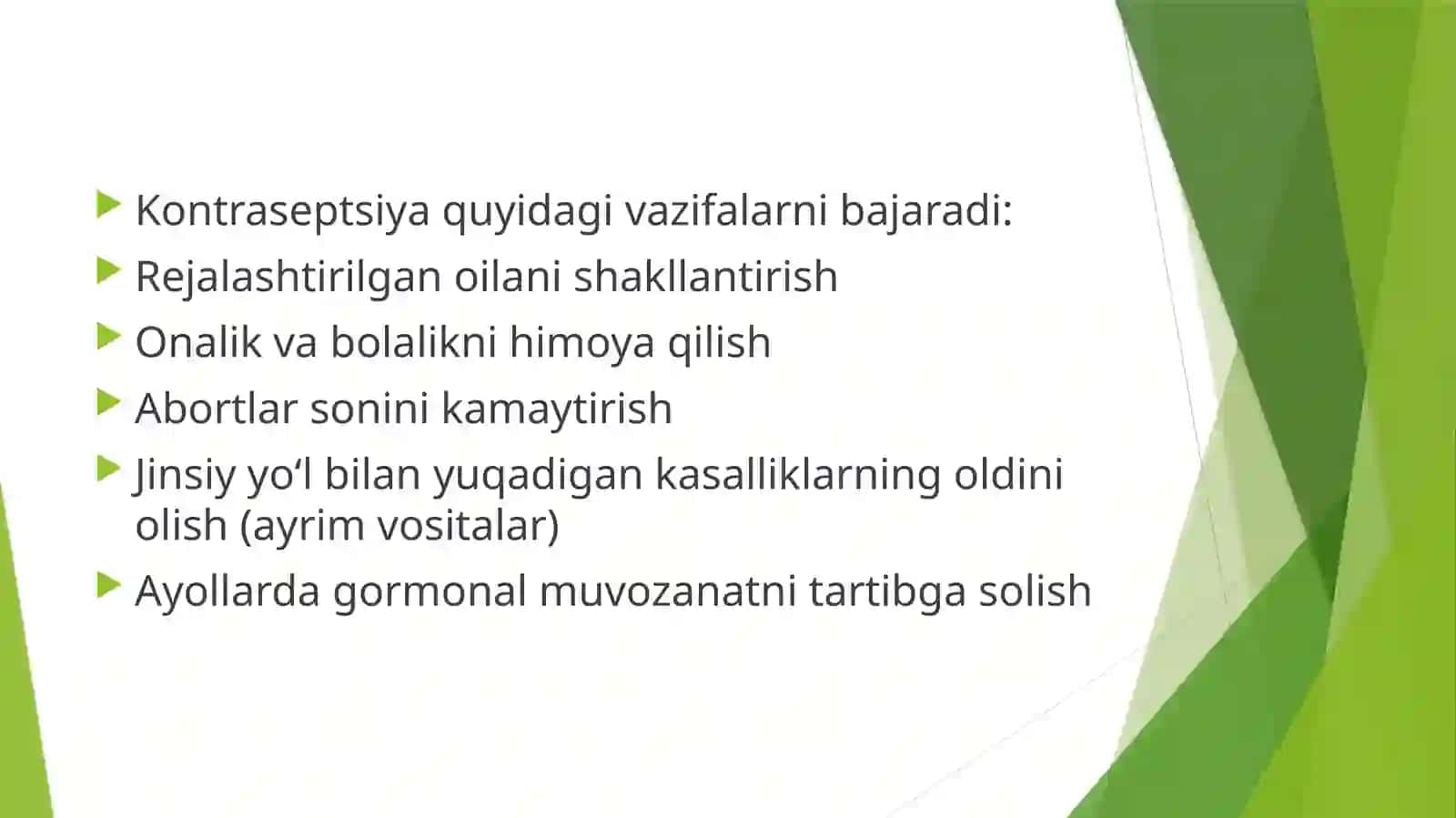 Kontraseptiya vositalari 4