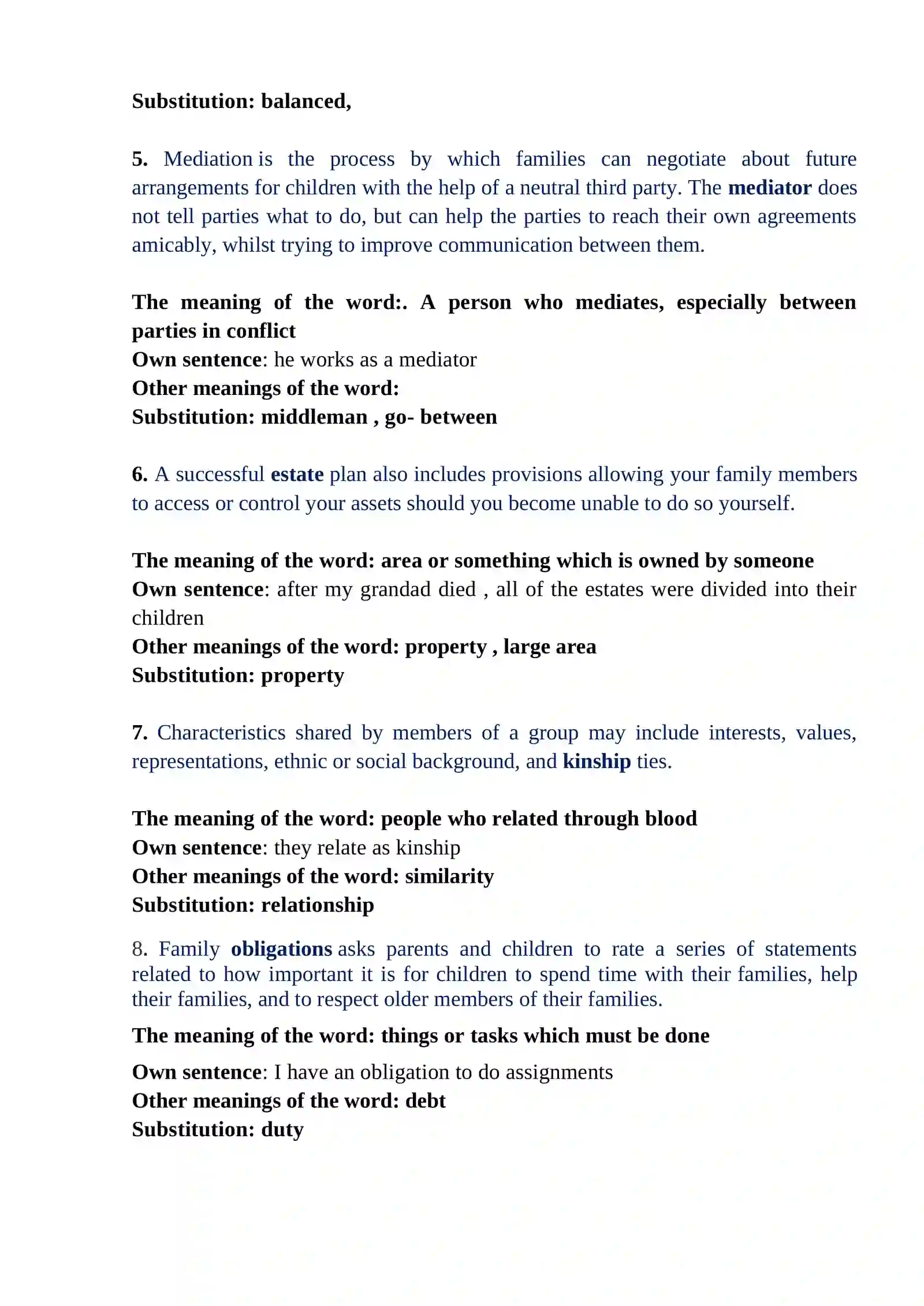 Assignment 5 Contextual meaning 4