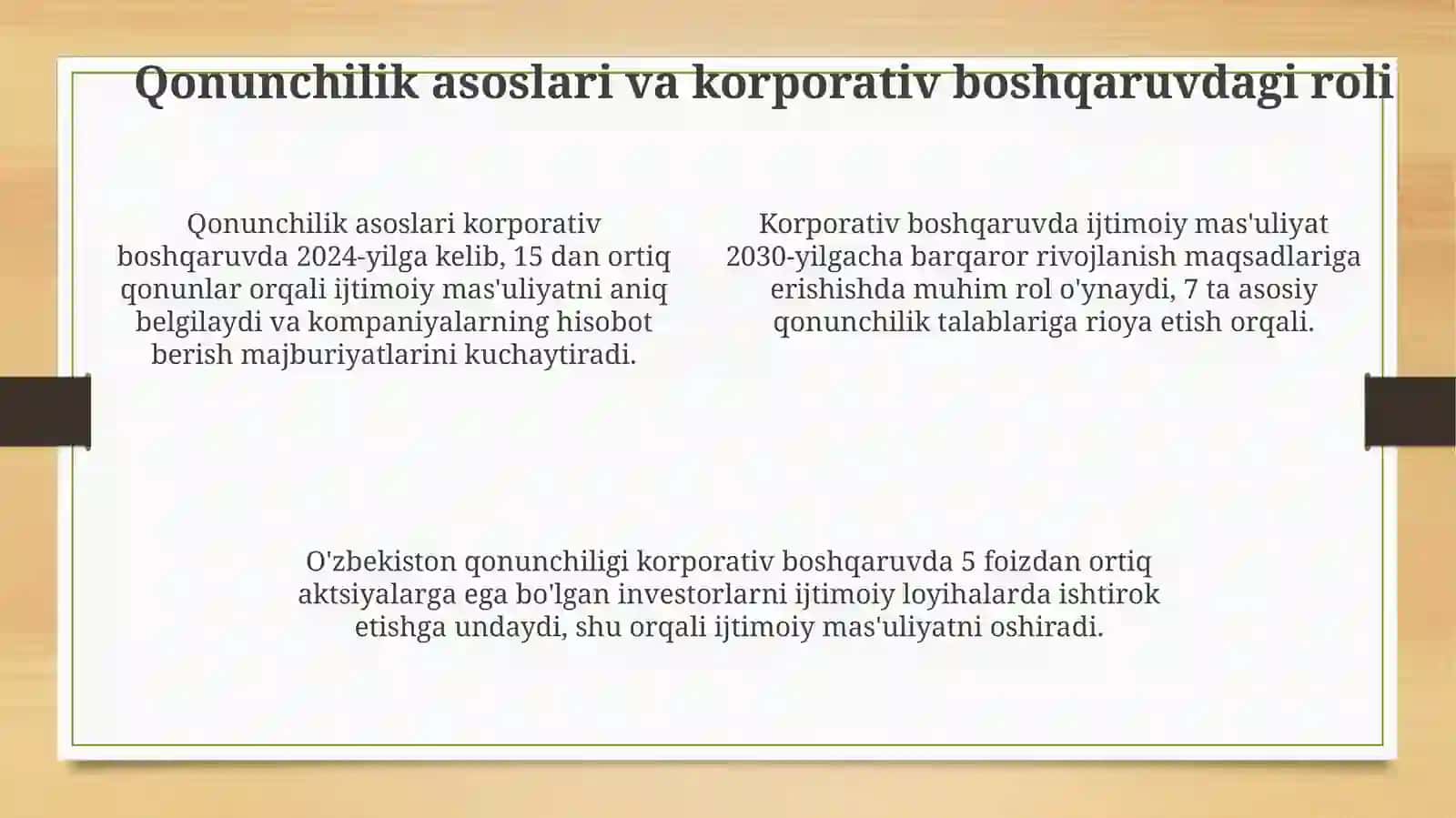 Boshqaruvdaijtimoiyma'suliyatkafolativamajburiyat 4