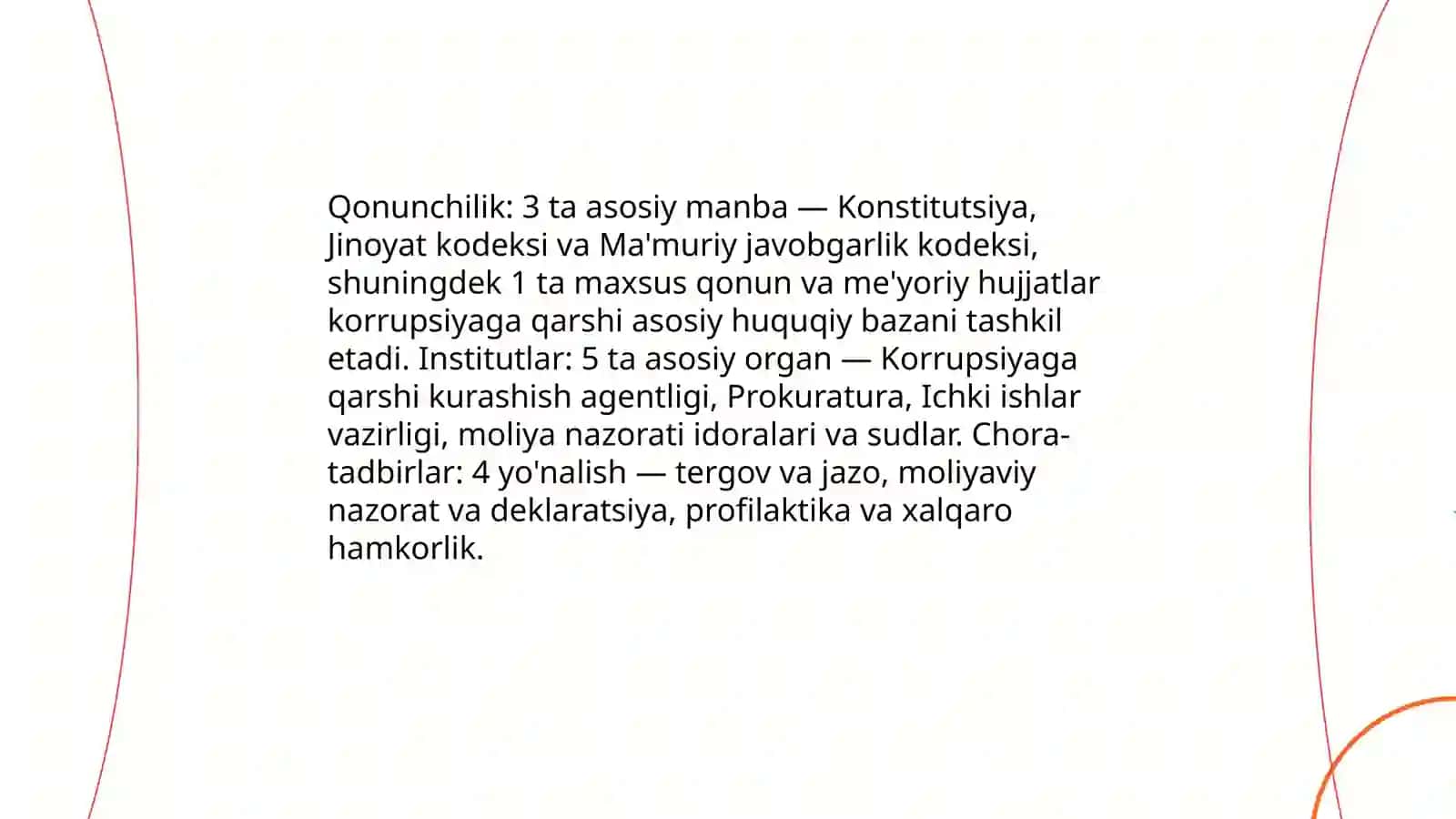 O’zbekistonning korrupsiyaga qarshi siyosati 4