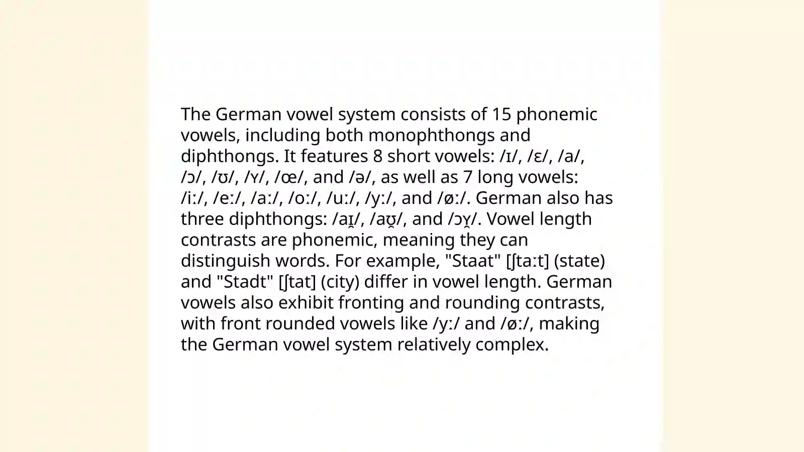 German Consonant Inventory 4