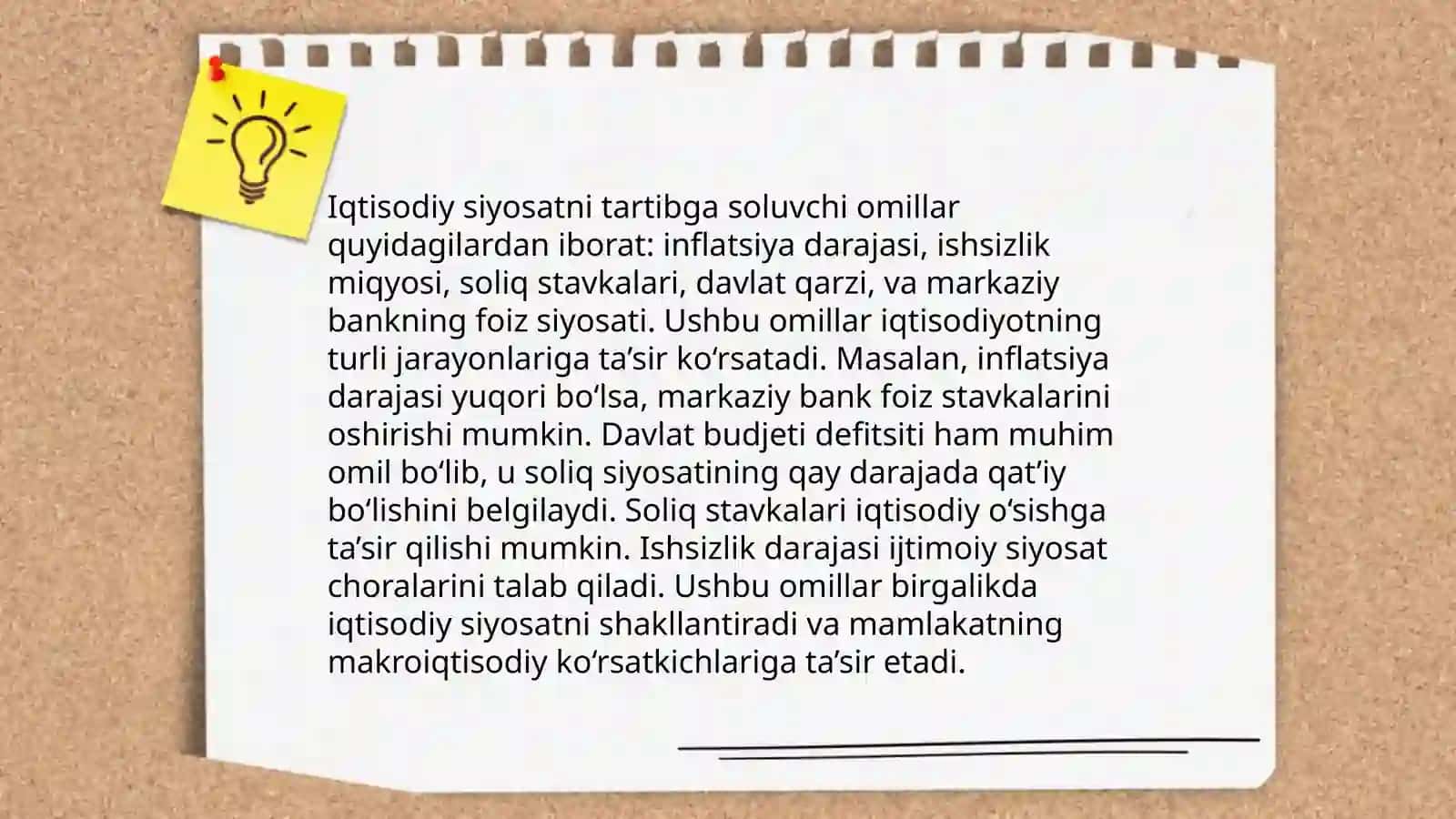 Davlat va jamiyat boshqaruvini davlat talabi asosida tartibga soluvchi omillar 4