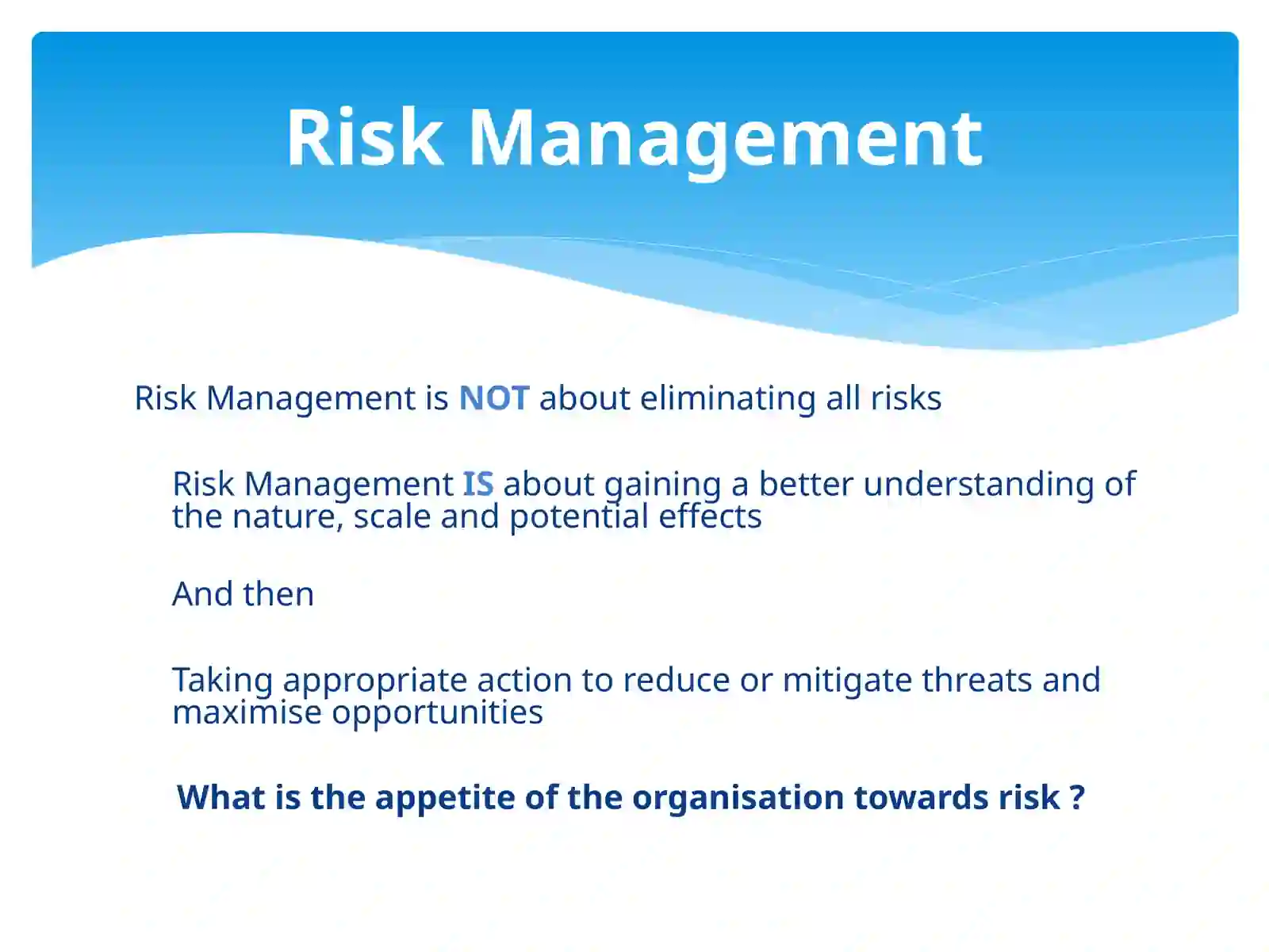 Risk Management 4