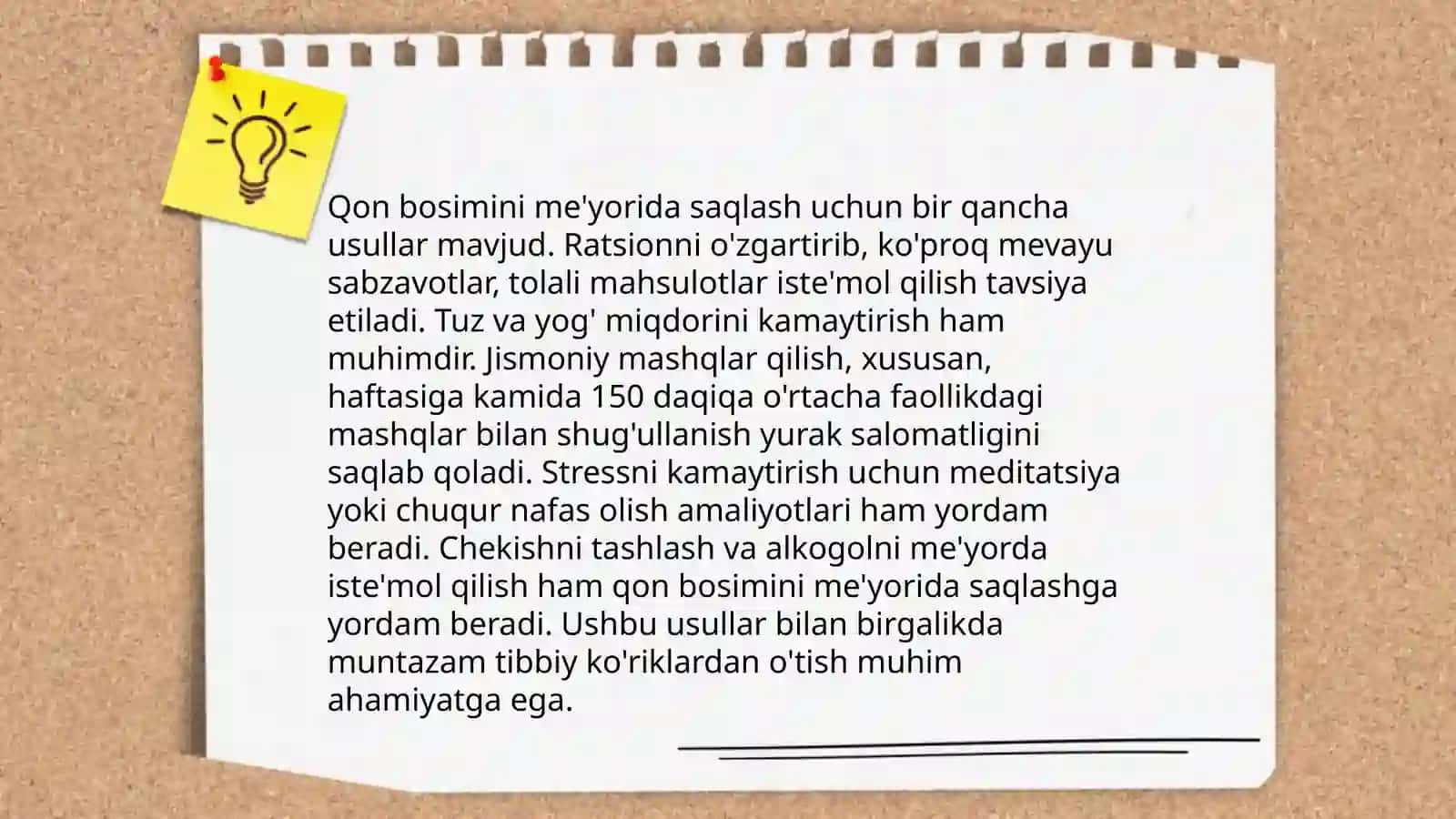 GIPERTONIYA (Qon bosimining oshishi) 4