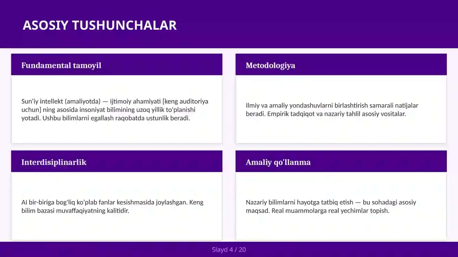 Sun'iy intellekt (amaliyotda) — ijtimoiy ahamiyati [keng auditoriya uchun] 4