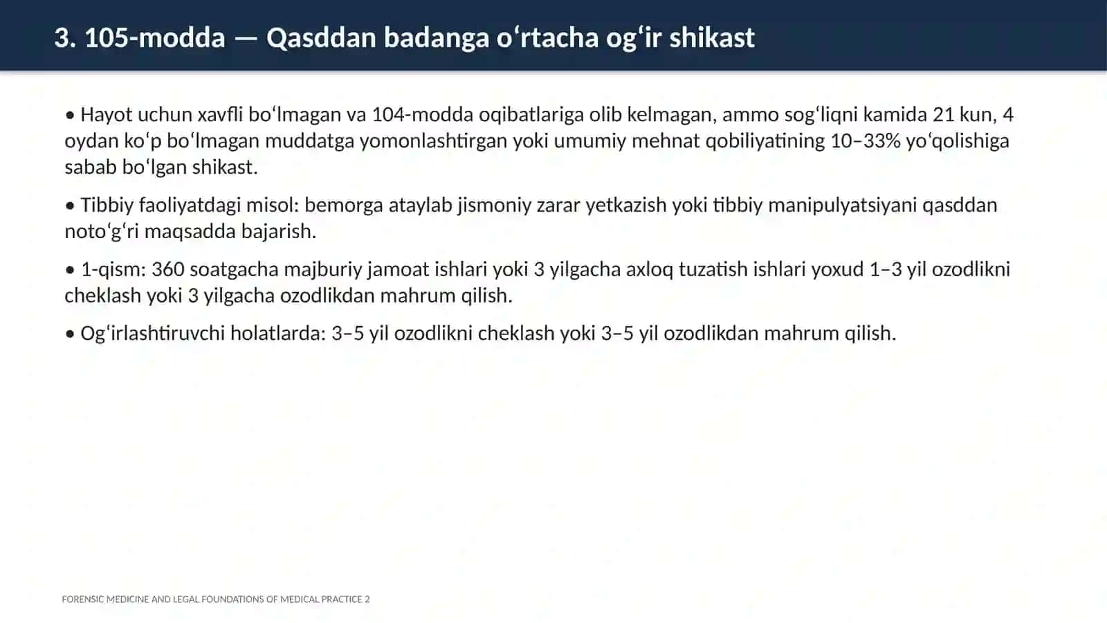 Sog‘liqqa qarshi jinoyatlar 4