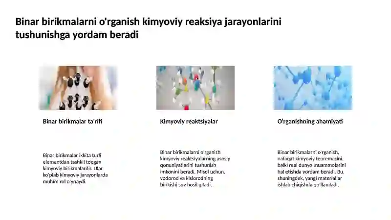 Guruh elementlarining binar birikmalari va sanoatdagi ahamiyati 4