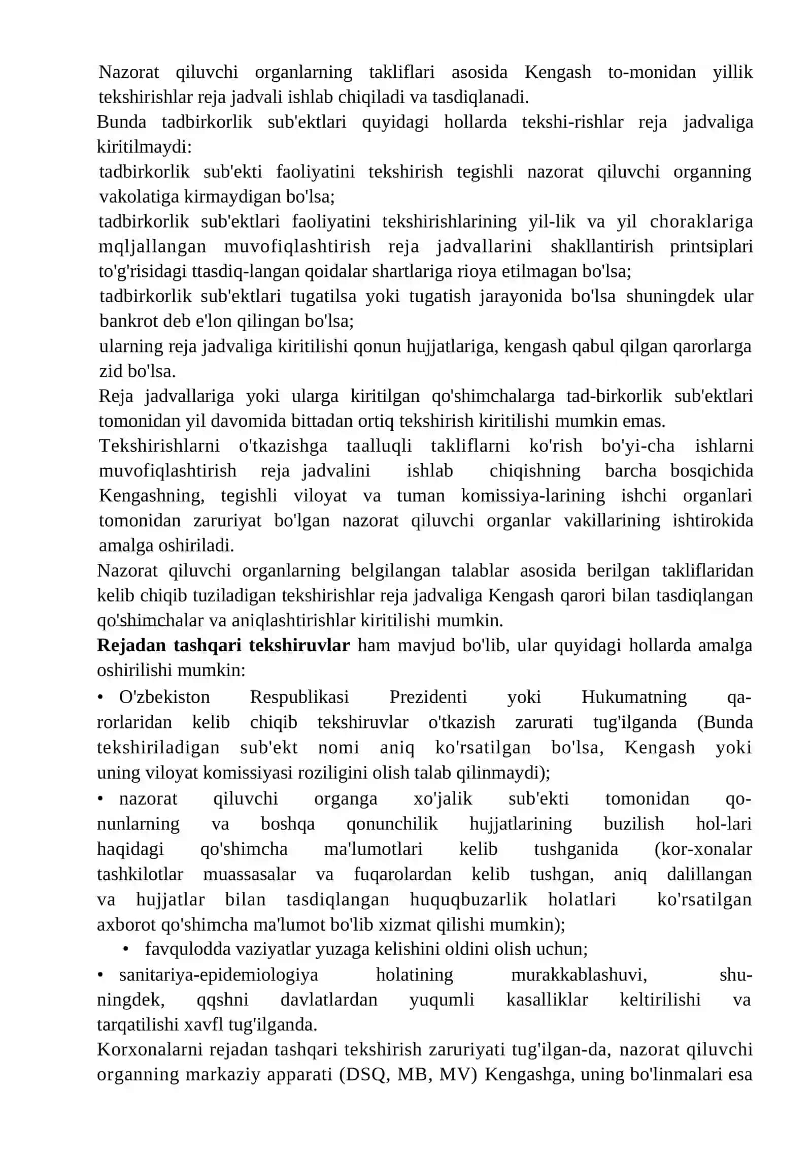 Soliq tekshirishlari turlari va ularni tashkil qilish tartibi 4