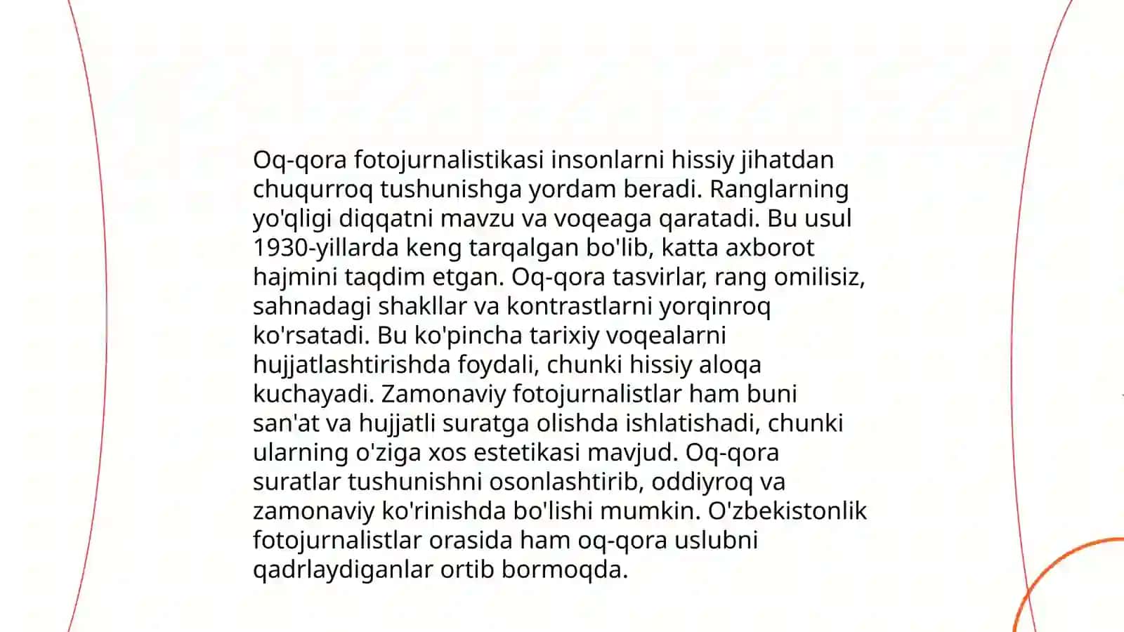 Rangli va oq-qora fotojurnalistika: afzalliklari va farqlari 4
