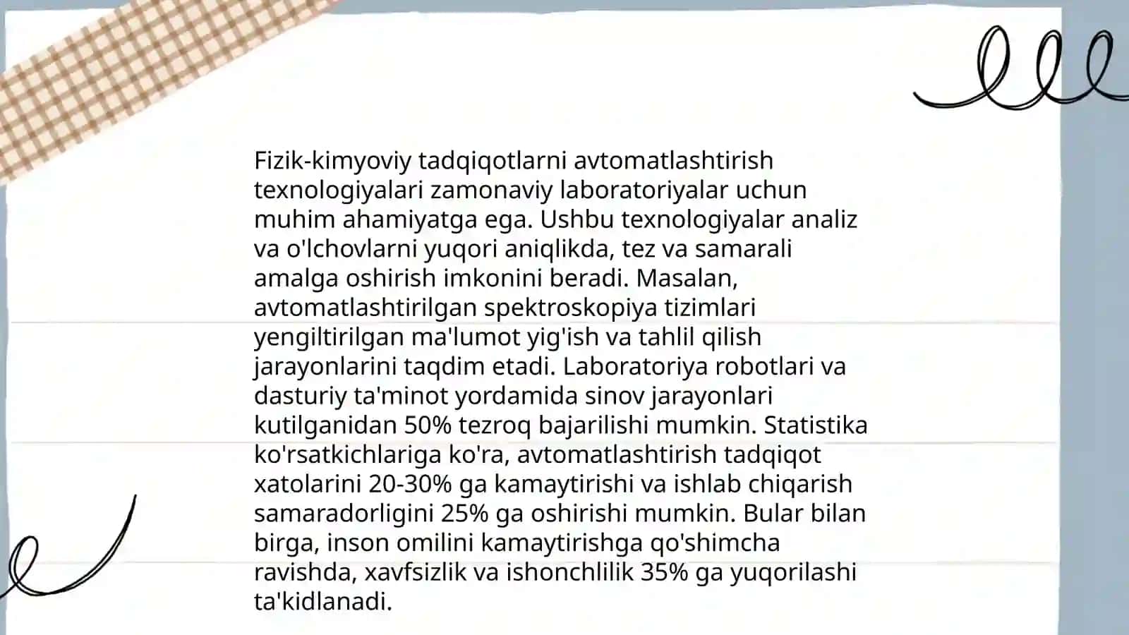 Tergov amaliyotida qòllaniladigan fizik-kimyoviy tadqiqotlarni avtomatlashtirish 4