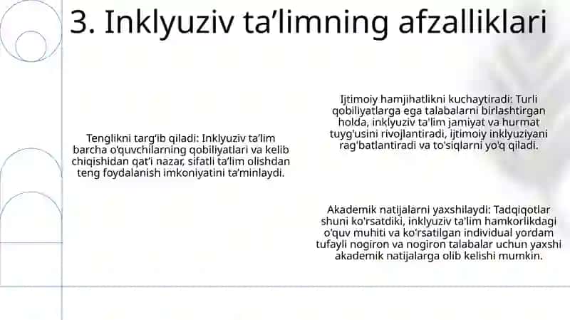 Imkonyati Cheklangan Bolalarni Inklyuziv Ta'Lim Va Tarbiyalash Konsepsiyasi 4