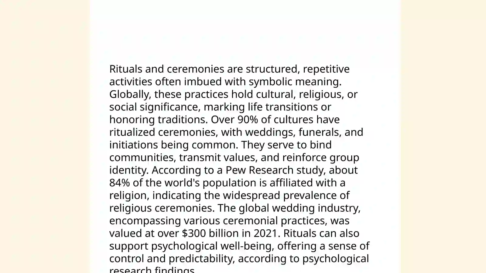Traditions 4